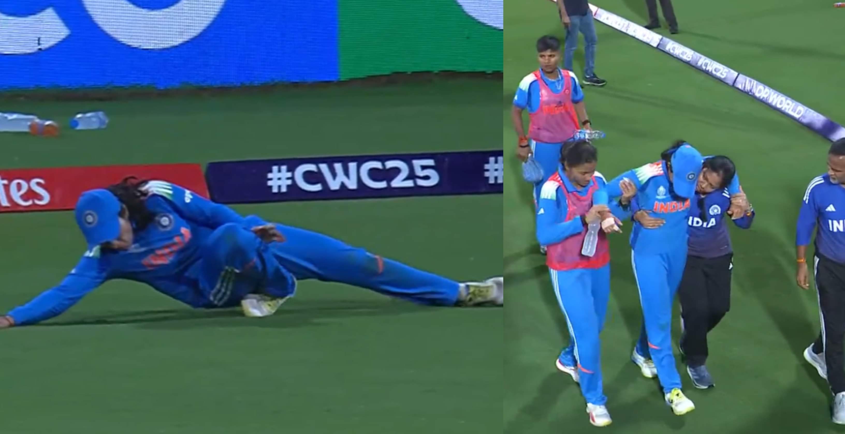 Injury Scare For Pratika Rawal Ahead Of World Cup Semi-Final Against Australia