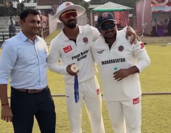 Watch: Ruturaj Gaikwad Shares Player Of The Match Award With Double Centurion Prithvi Shaw