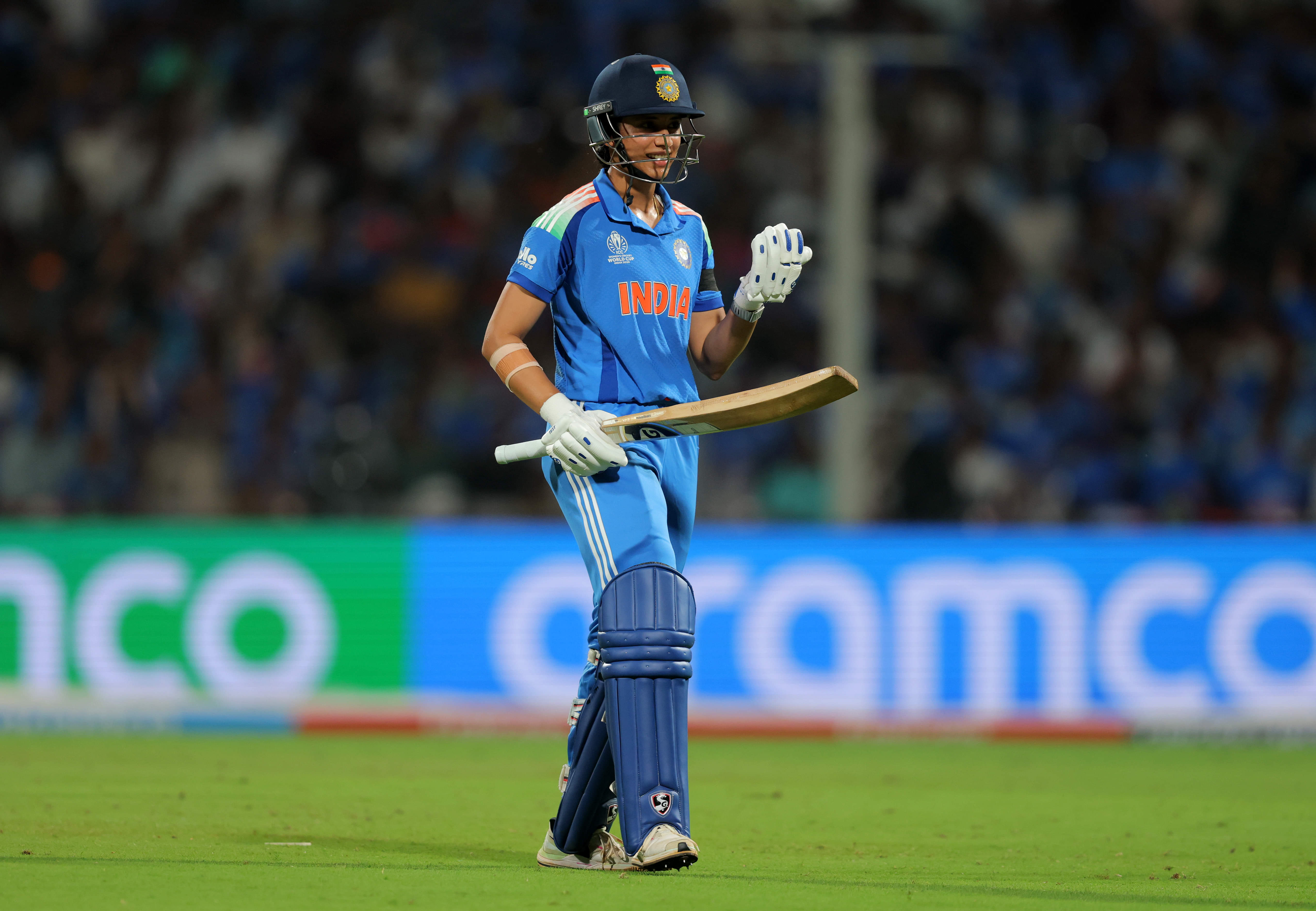 Crowd In Silence, She Can't Believe It: Mandhana Gets Out In Most Unusual Fashion