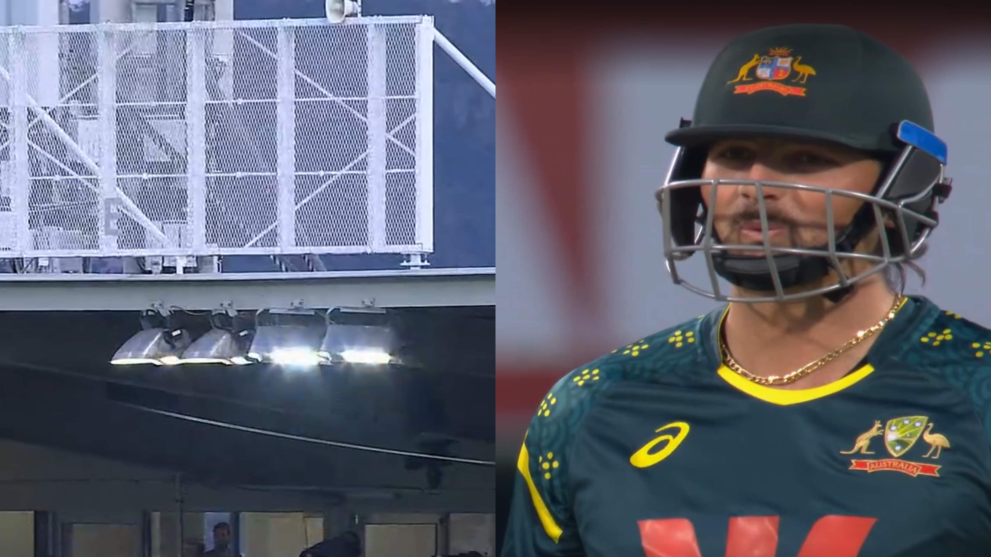 Tim David smashed a 128m six against Axar Patel