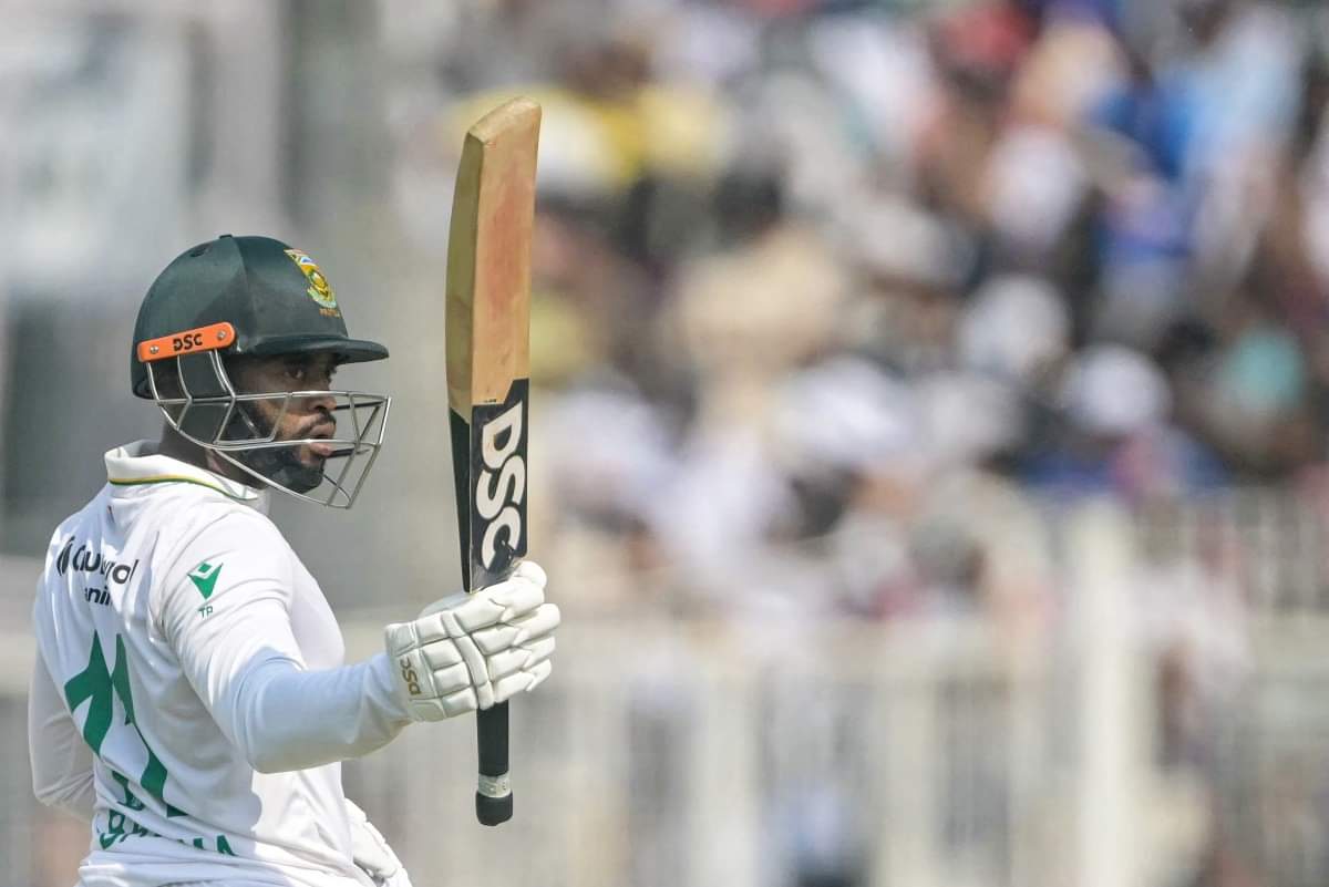 Temba Bavuma Scores First 50 of Kolkata Test; Crowd Gives Standing Ovation