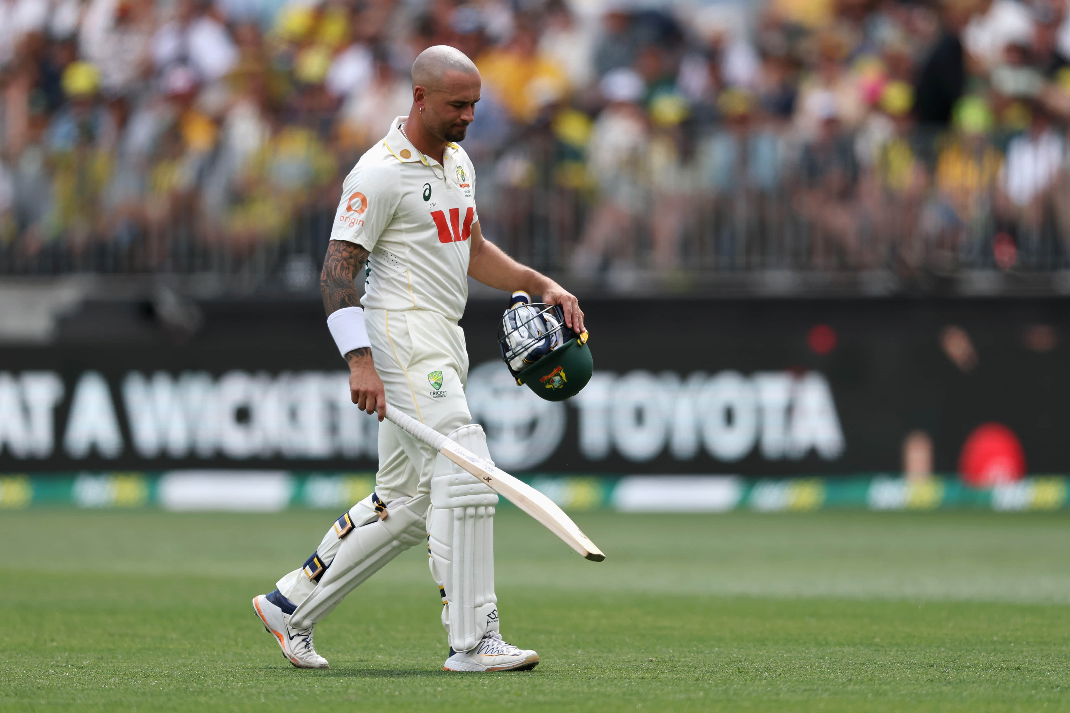 False Start As Jake Weatherald Begins Test Career With Two-Ball Duck