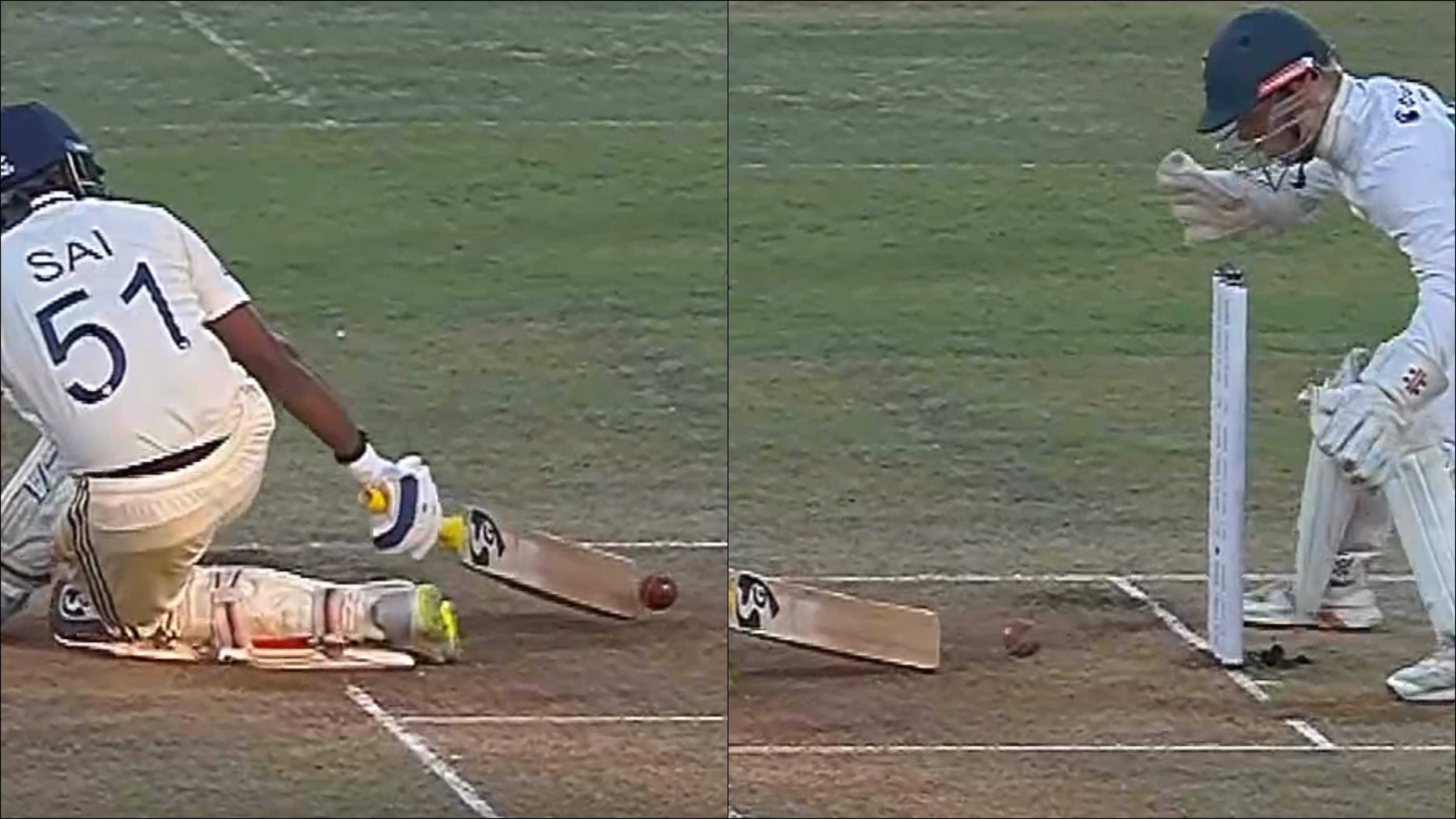 'Acrobatic' Sai Sudharsan Saves His Wicket With Well-Timed Swipe