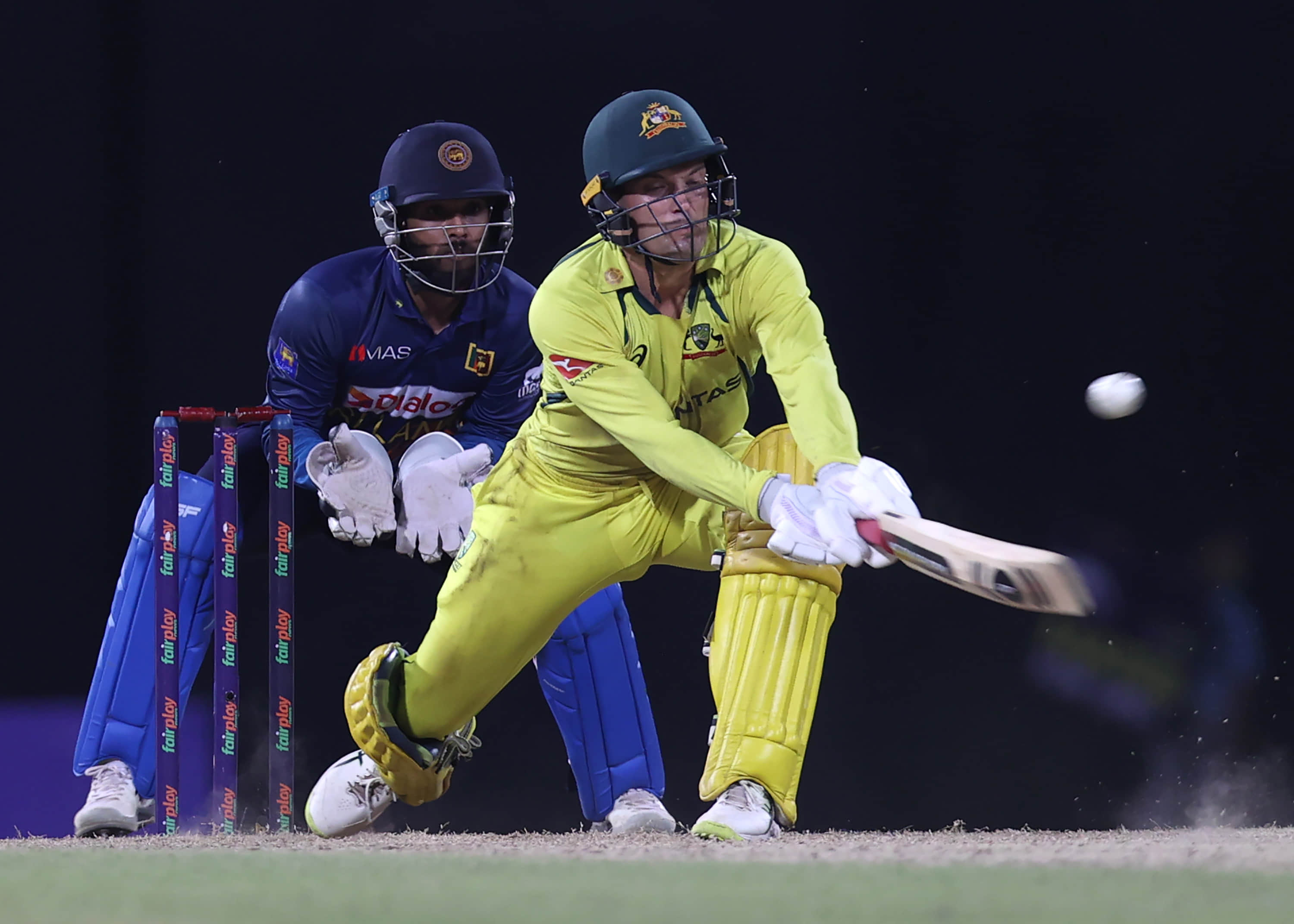 Nerveless Alex Carey guides Australia over the line