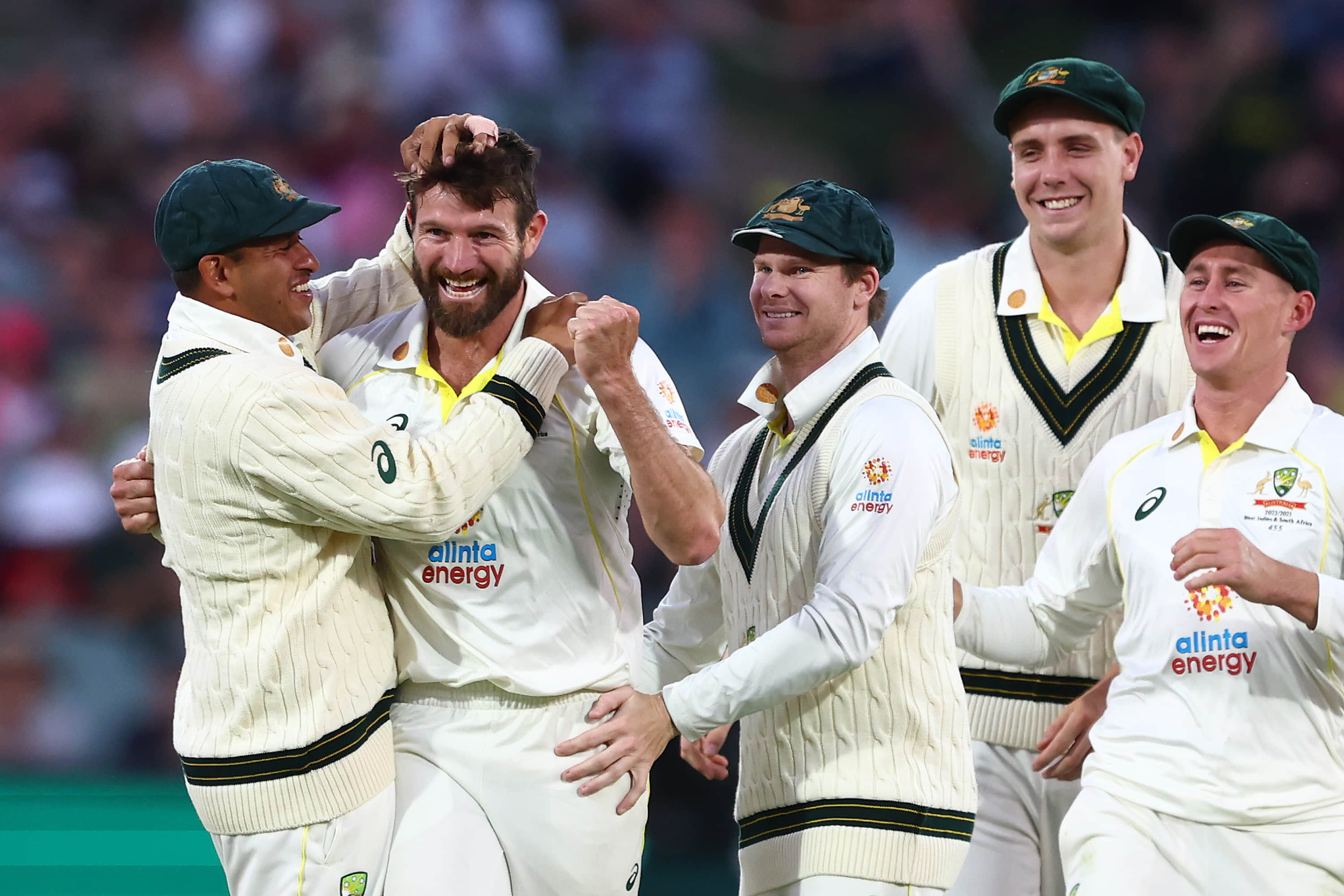 STUMPS : Australia have their noses ahead on Day 2