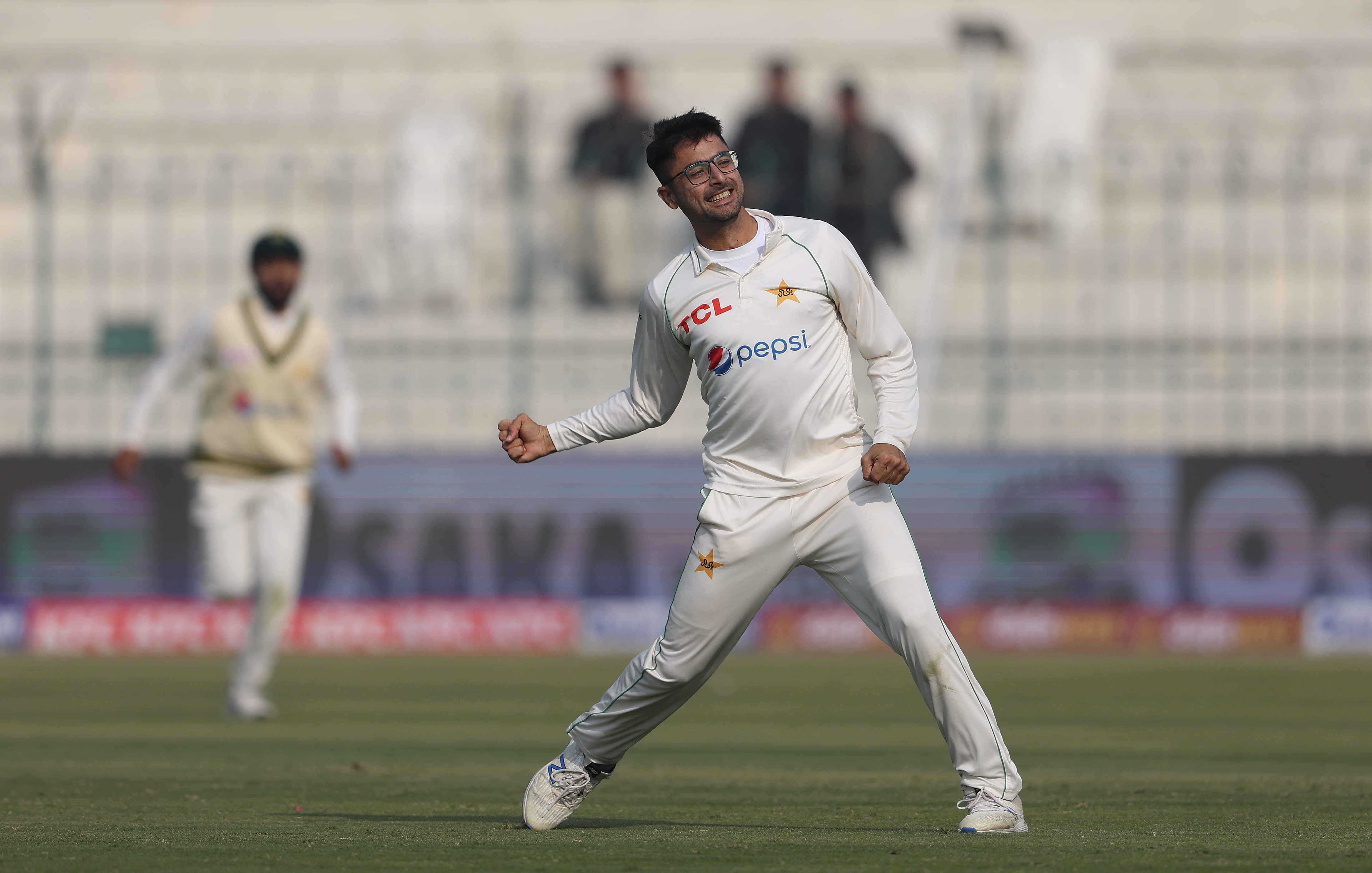 STUMPS, Day 1: Abrar Ahmed's dream debut put Pakistan in front