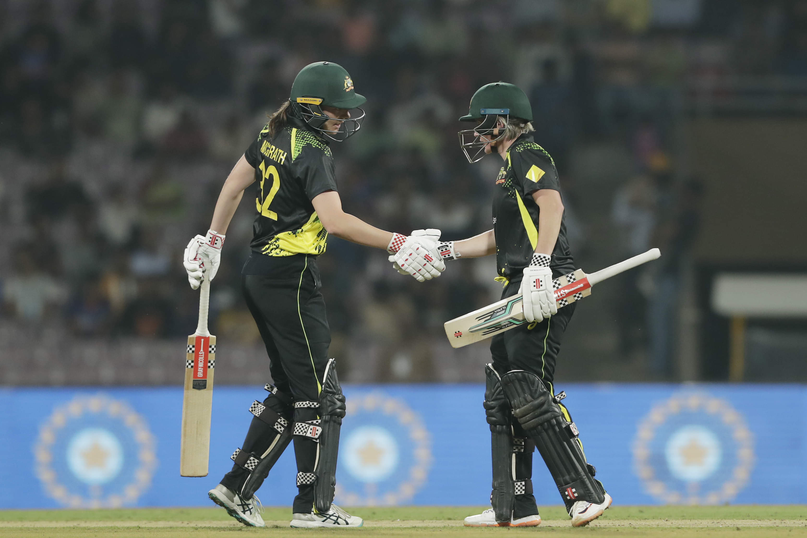 As it happened: Australia showcase batting prowess to go 1-0 up