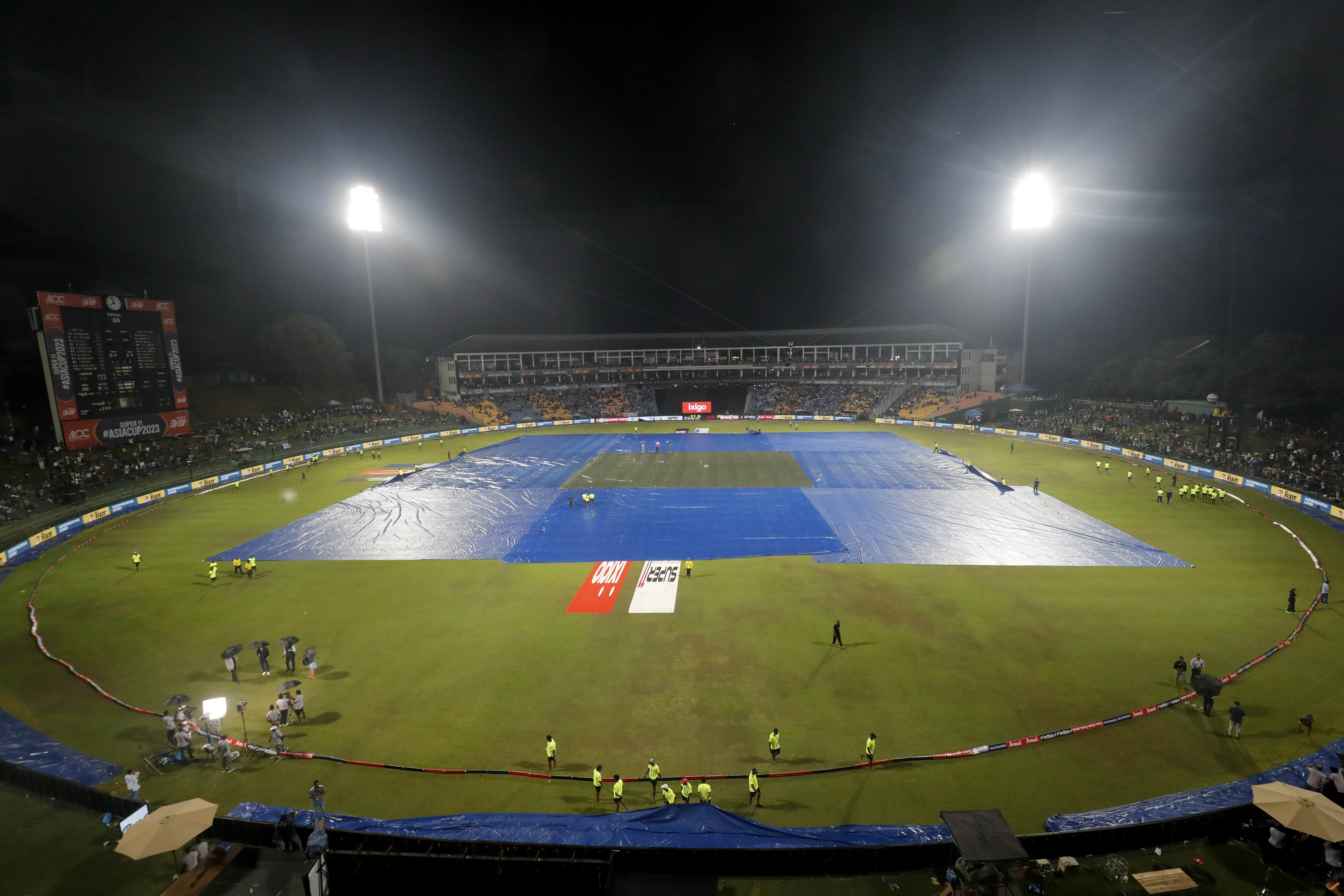 Rain has the last laugh in Pallekele as India, Pakistan share points