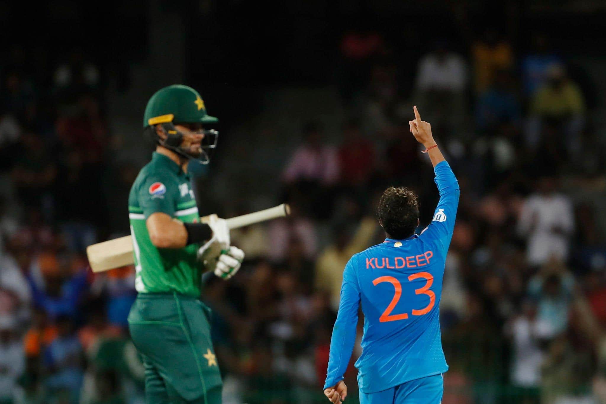 Kuldeep's five-wicket haul helps India demolish Pakistan