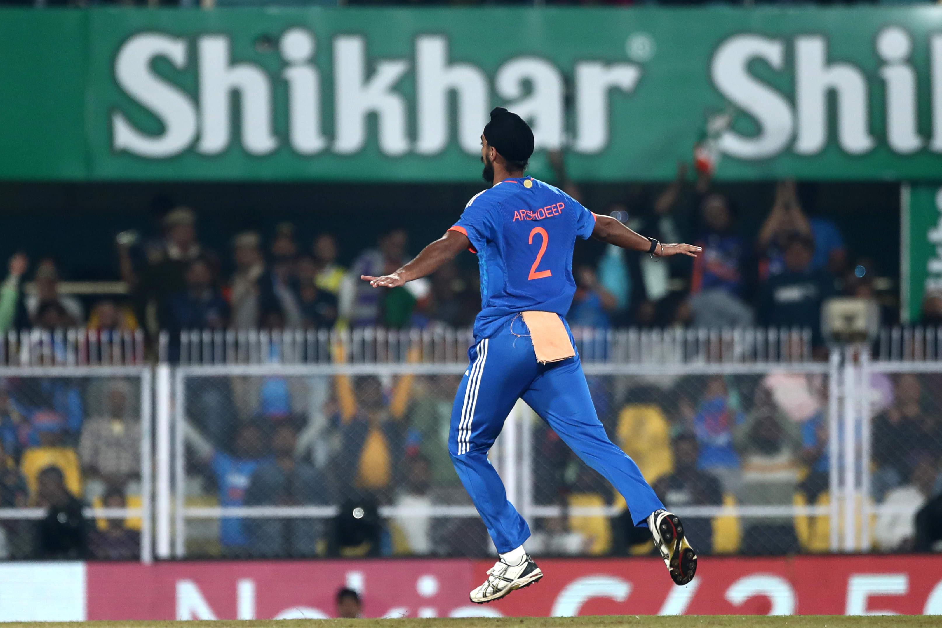Sensational Arshdeep bowls India to 4-1 series win