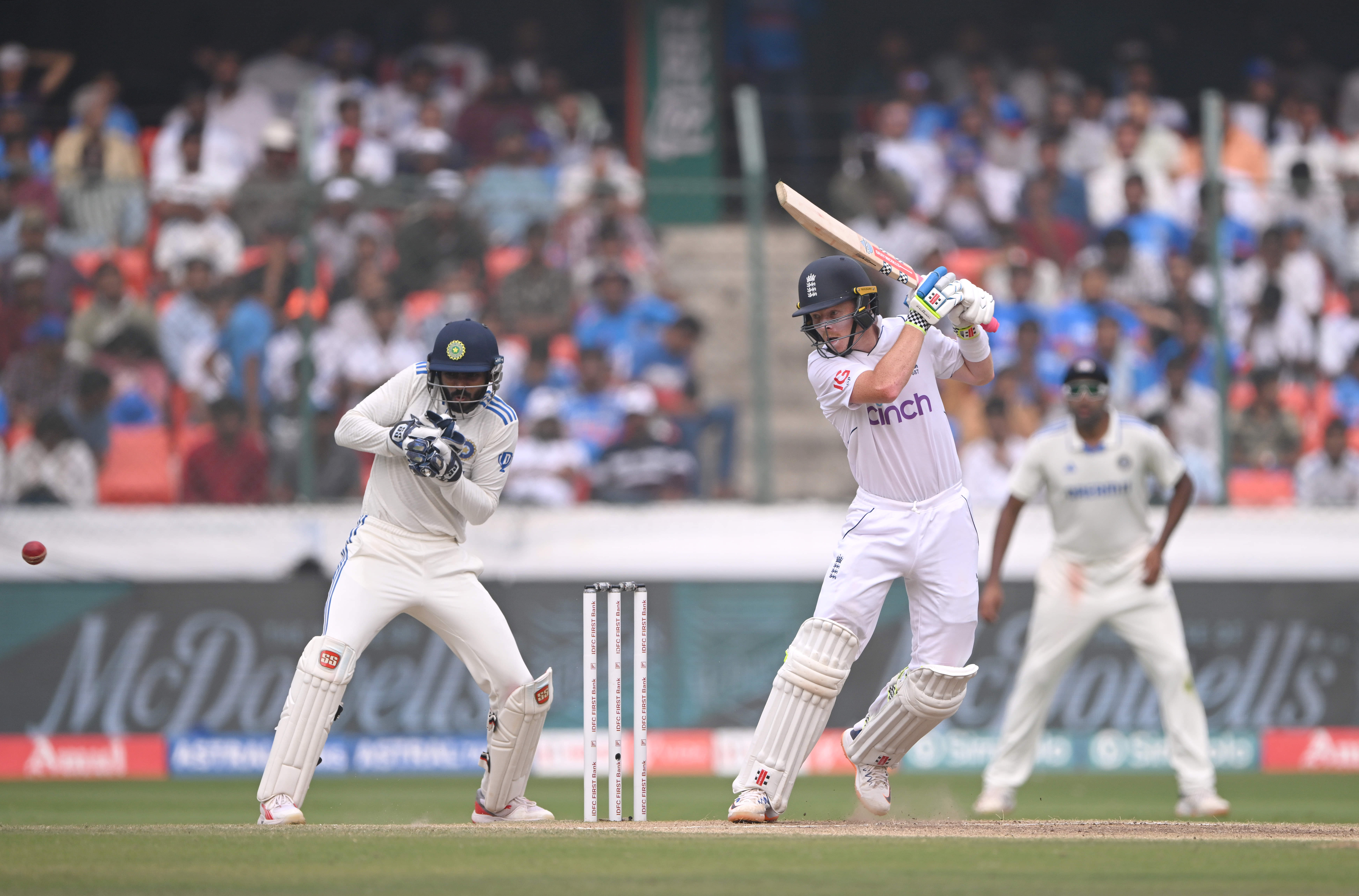 STUMPS: Stunning Pope ton gets England right back into the Test