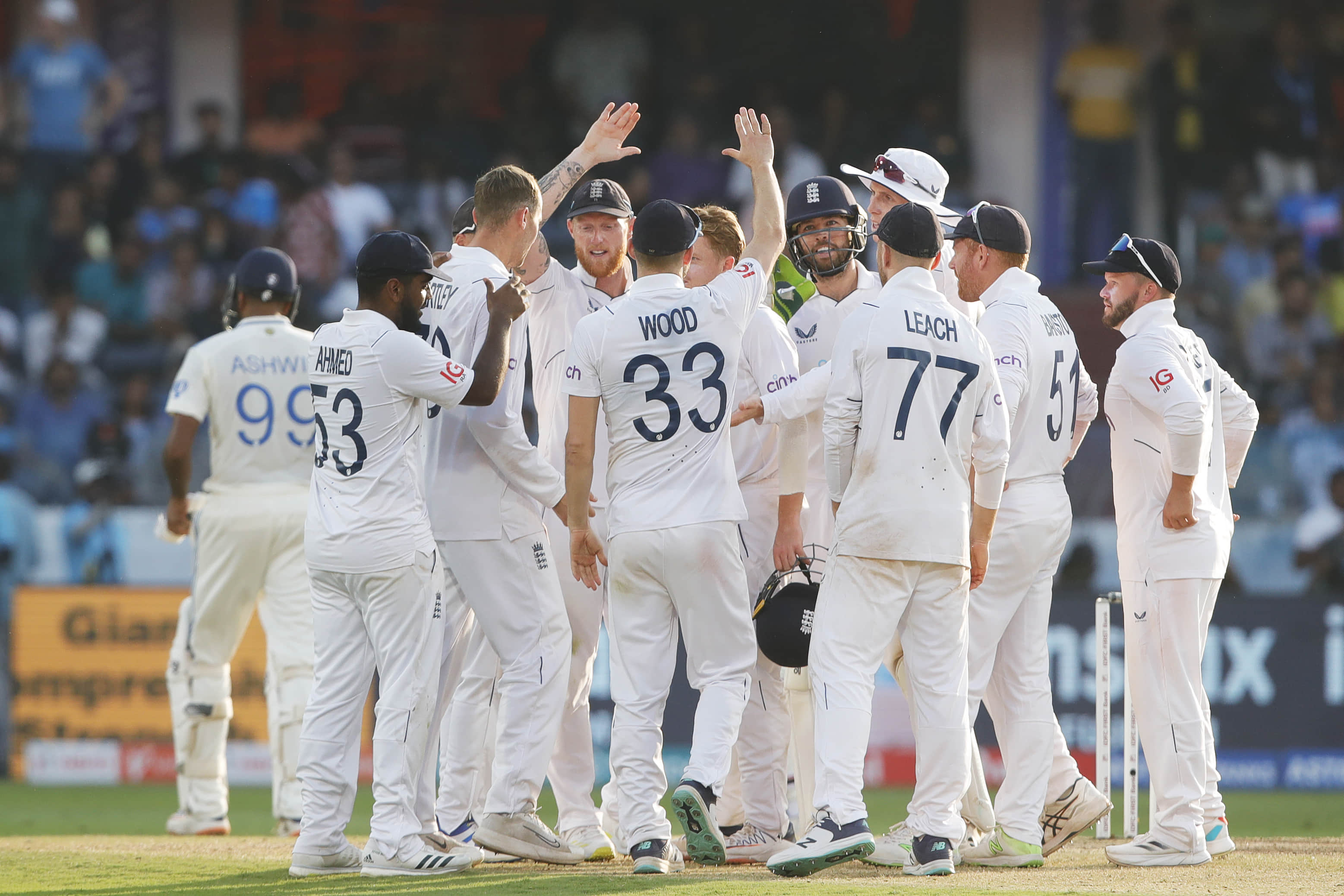 Hartley takes seven to bowl England to a historic win in Hyderabad 