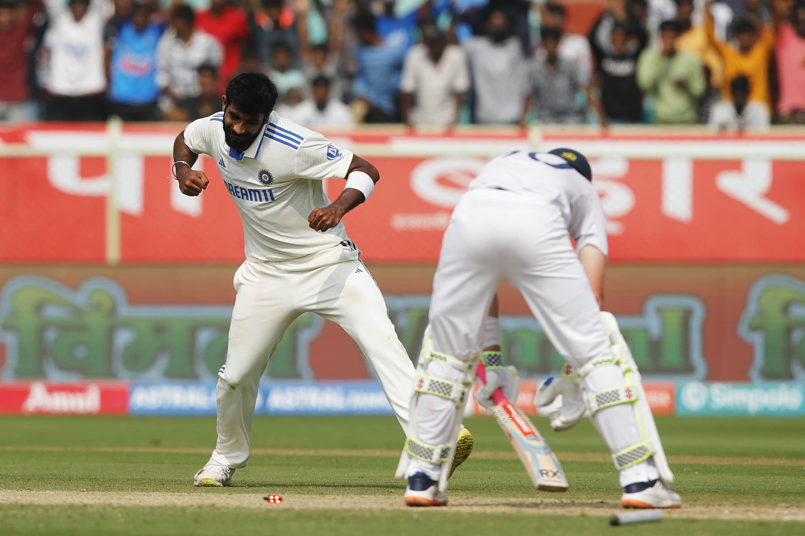 Bumrah's 6-for puts India in the driver's seat