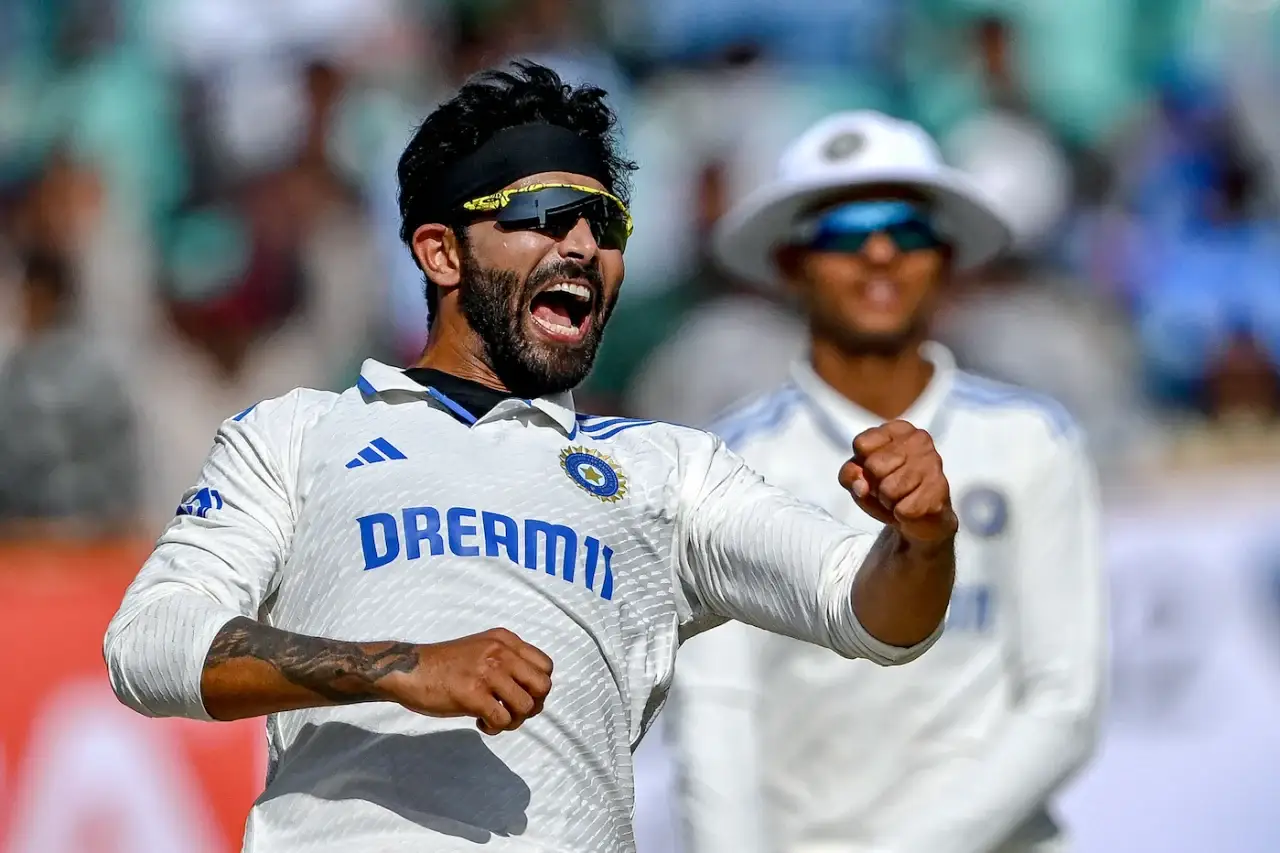 Jadeja takes five as India hammer England by record 434 runs
