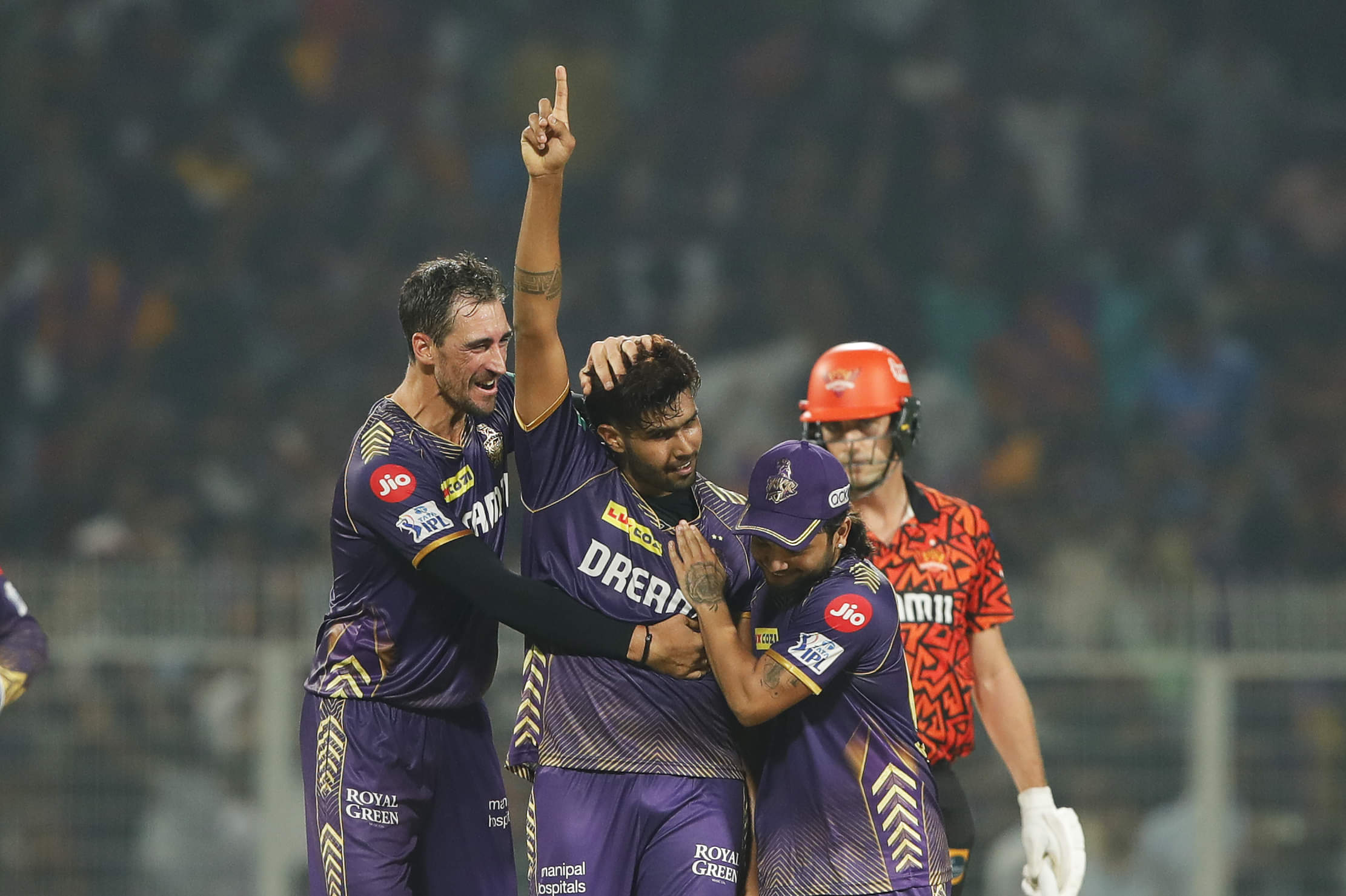 Harshit Rana steals a 4-run victory for KKR in the final over 