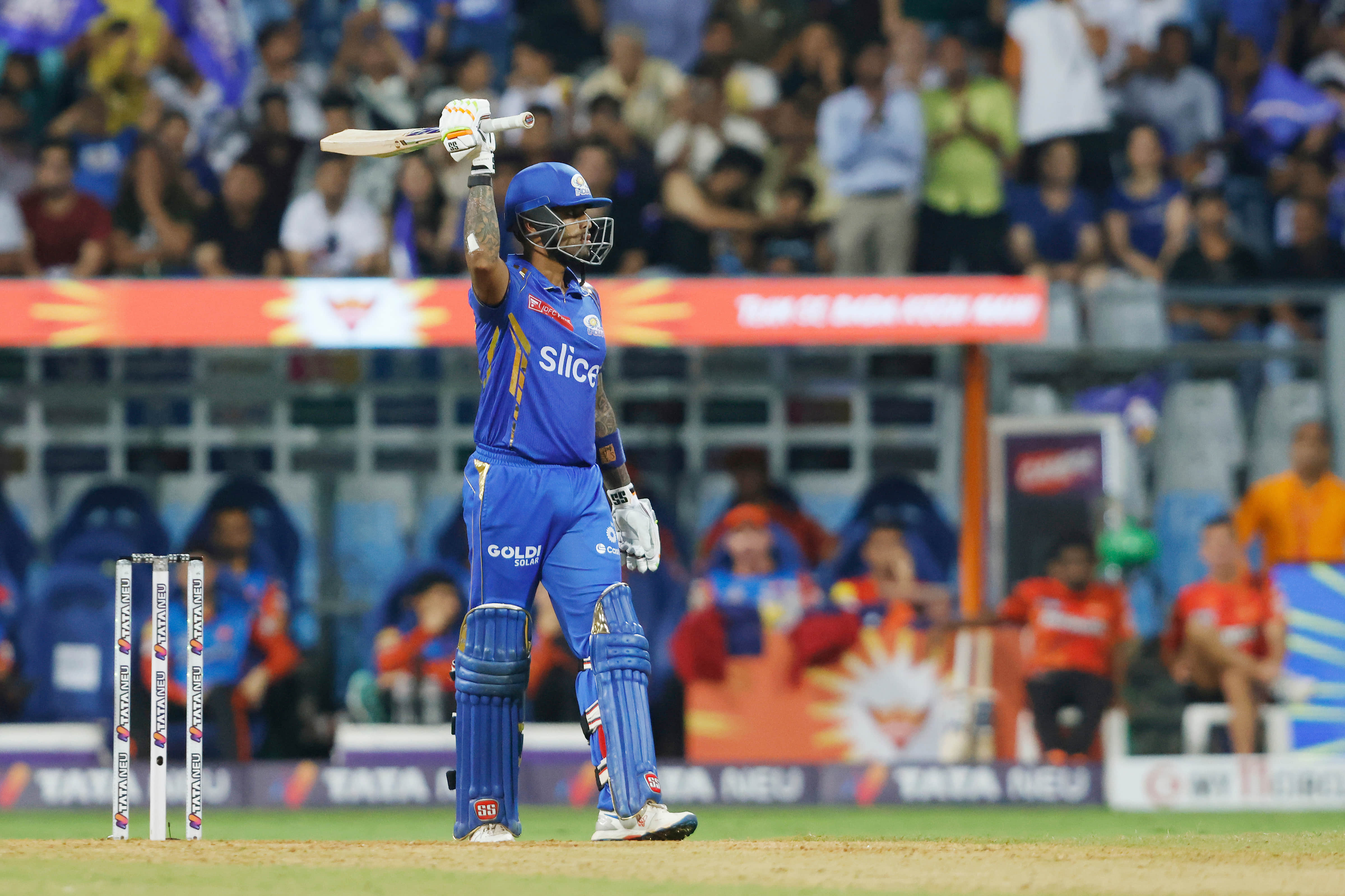 Surya's high-intent hundred ends MI's losing streak
