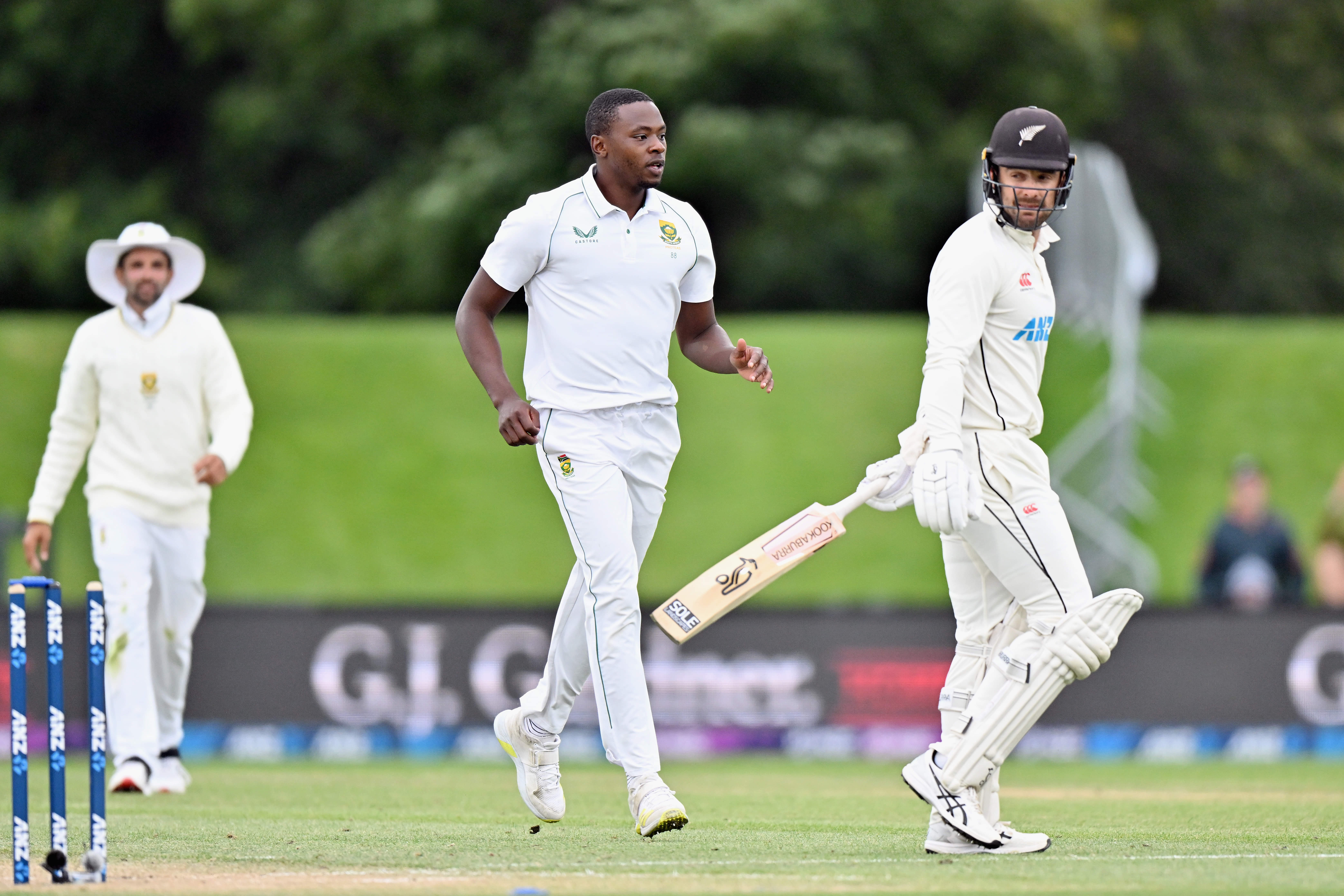 Proteas in command after Rabada topples New Zealand top-order