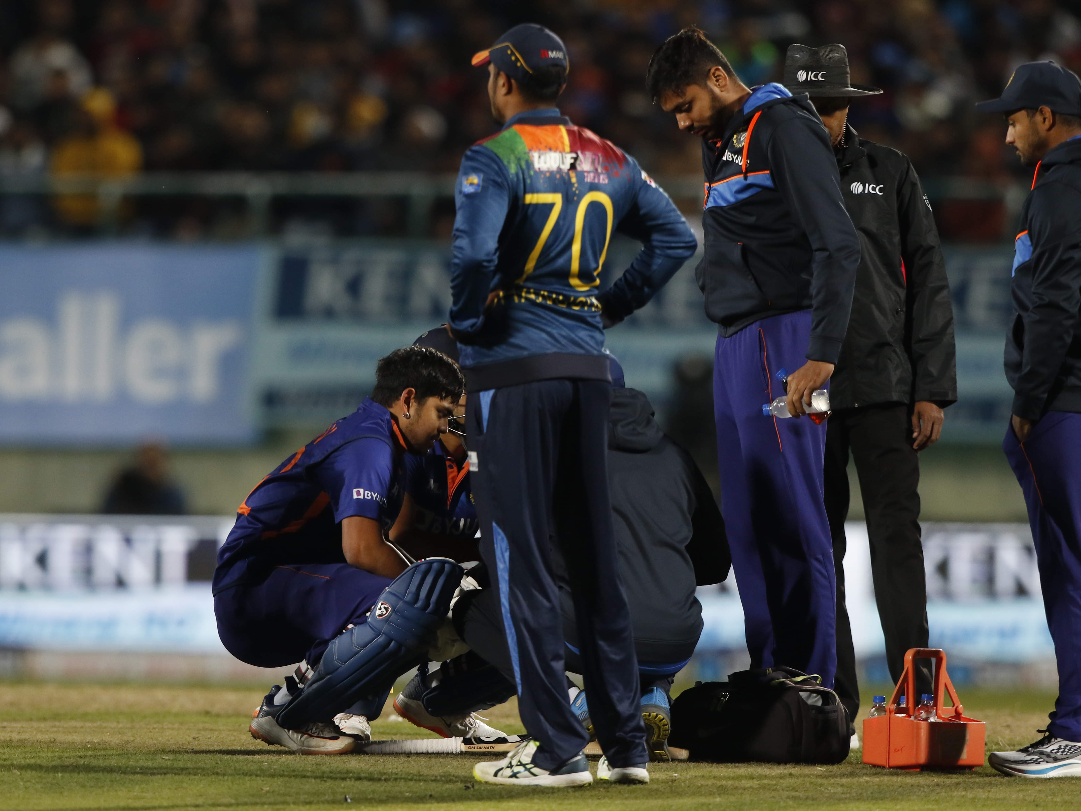 Ishan Kishan hospitalised following blow to the head, ruled out of 3rd T20I