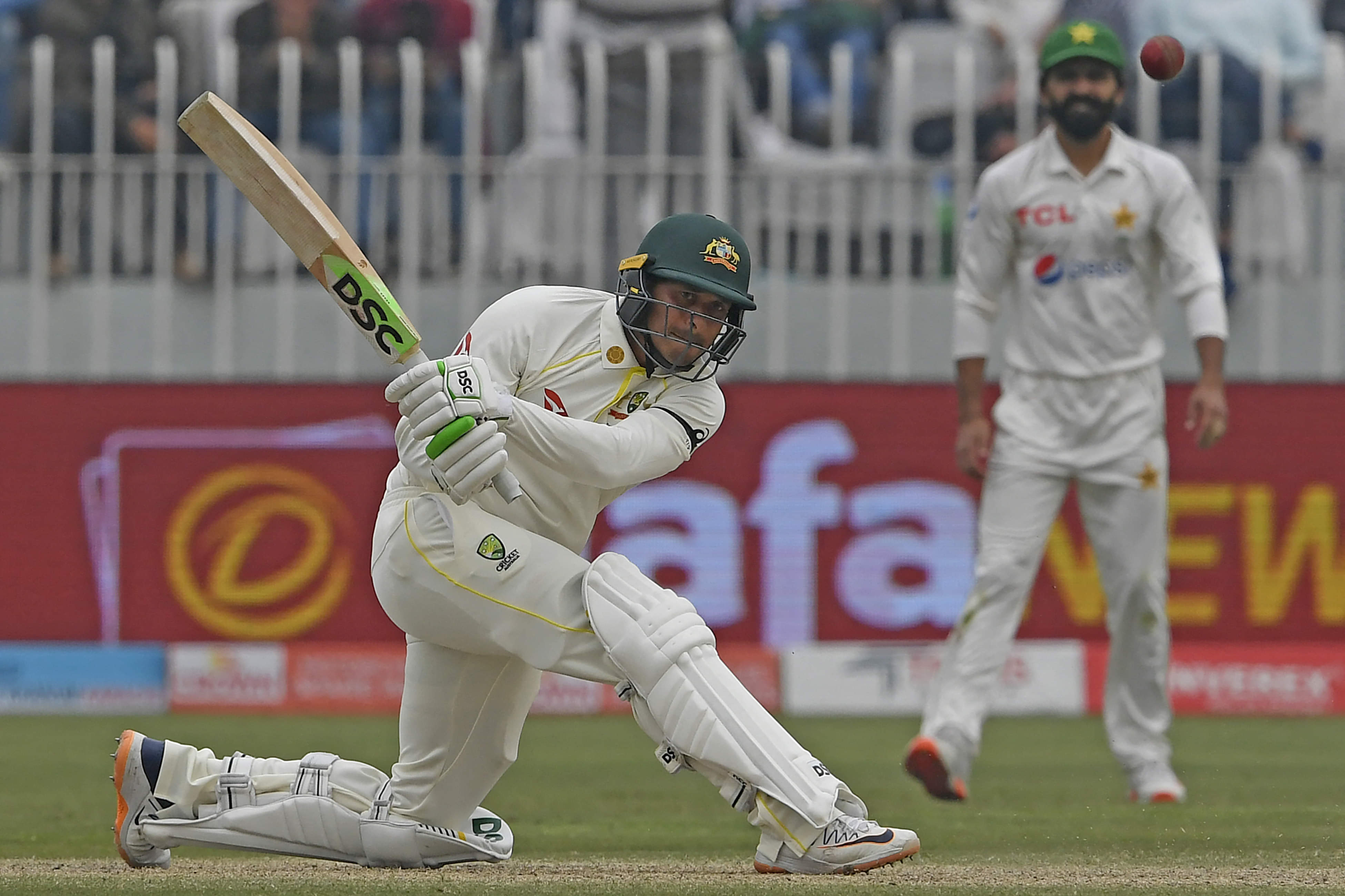 Khawaja misses century as Australia fight back on day three