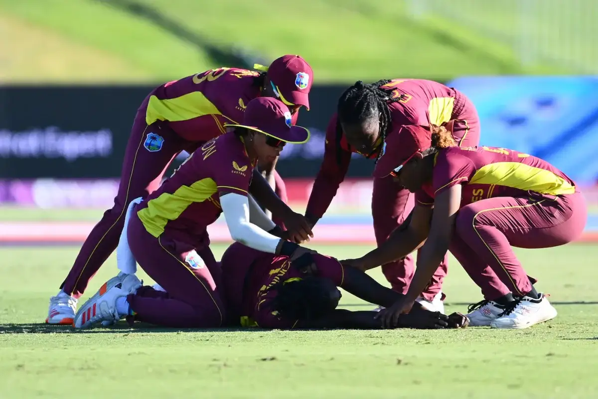 Shamilia Connell collapses during World Cup game, taken to hospital