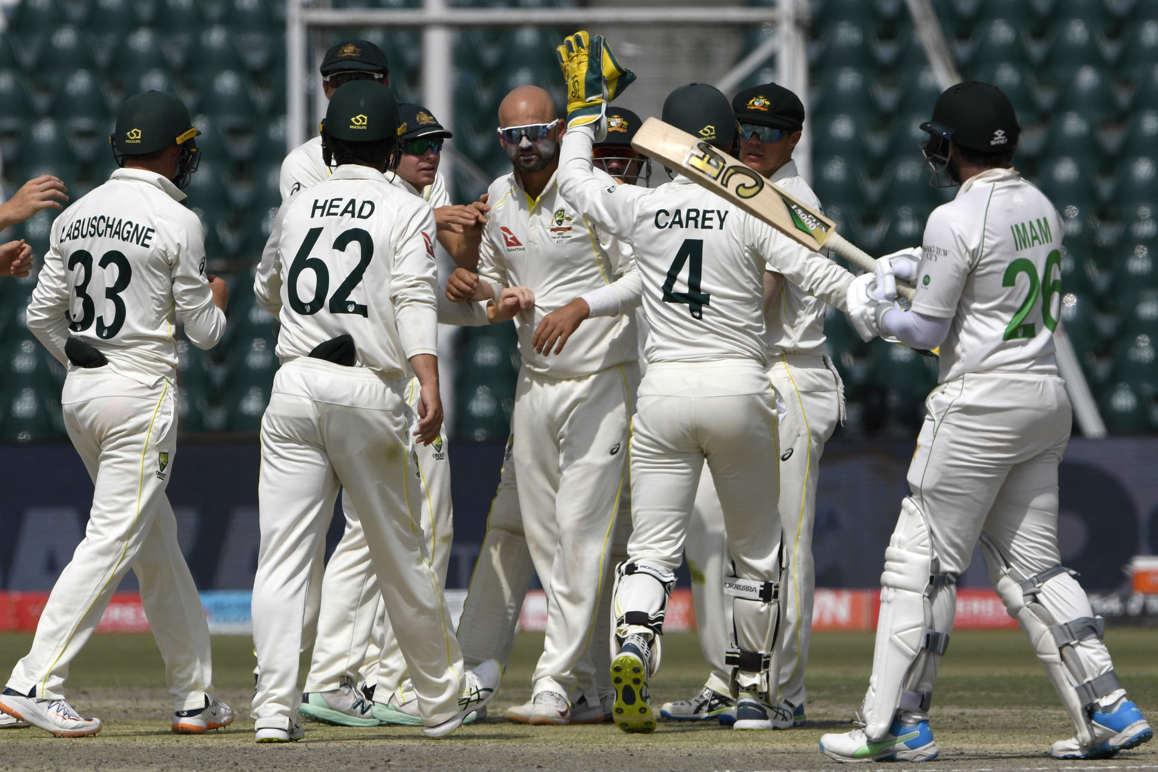 Lyon fifer sets up historic series win for Australia at Lahore