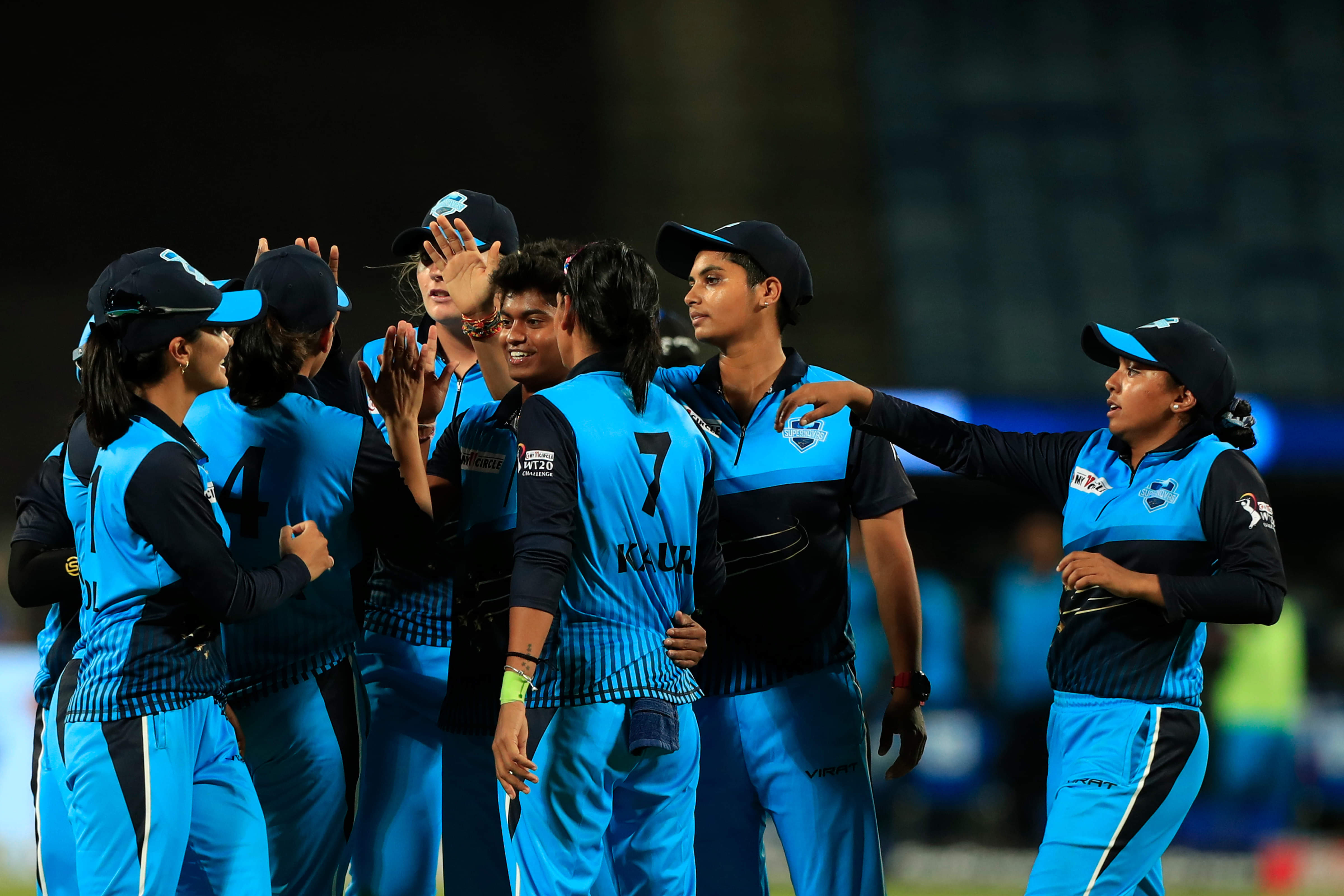 A night when the Women's T20 Challenge finally arrived 