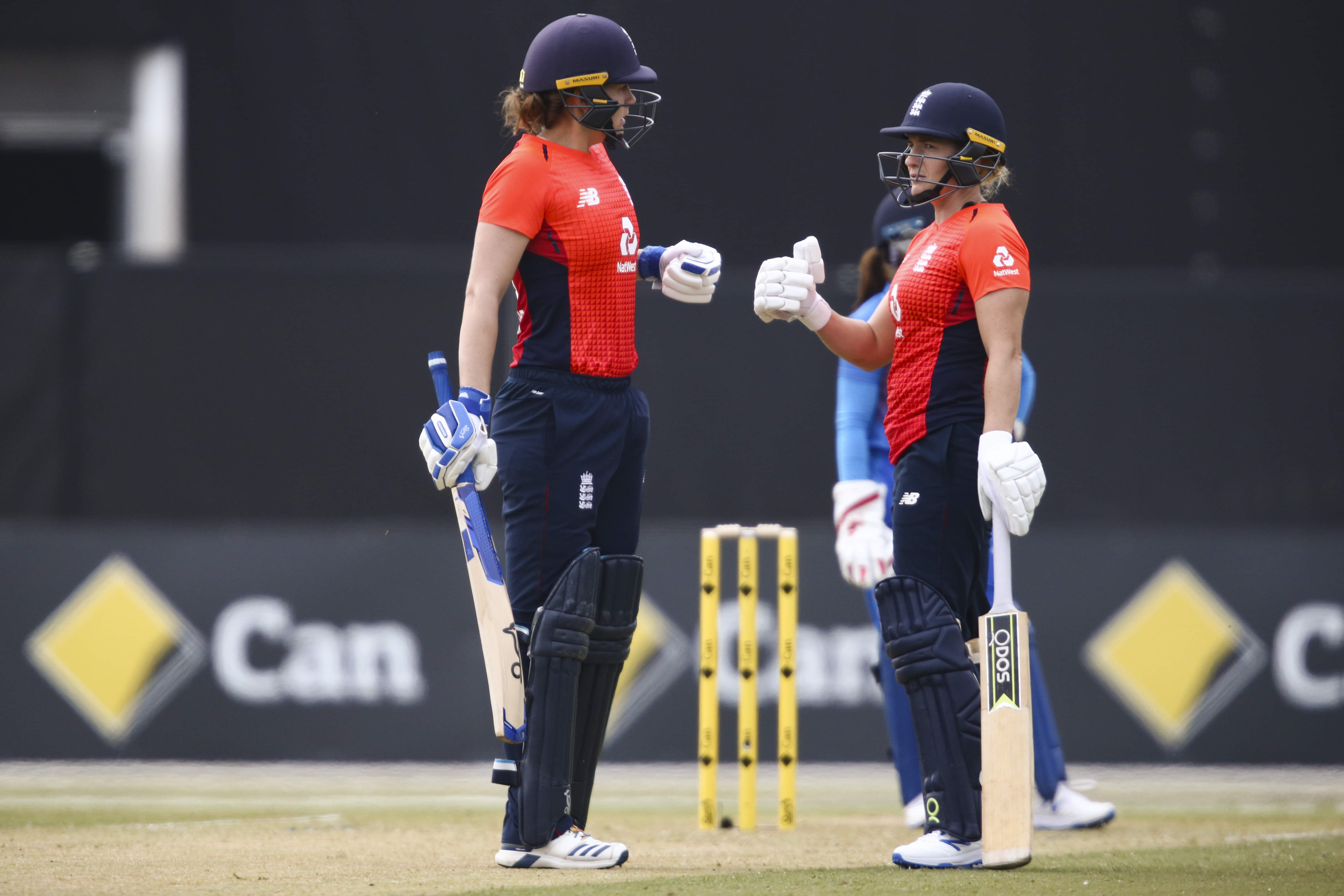 England's women cricketers Natalie Sciver and Katherine Brunt tie the knot