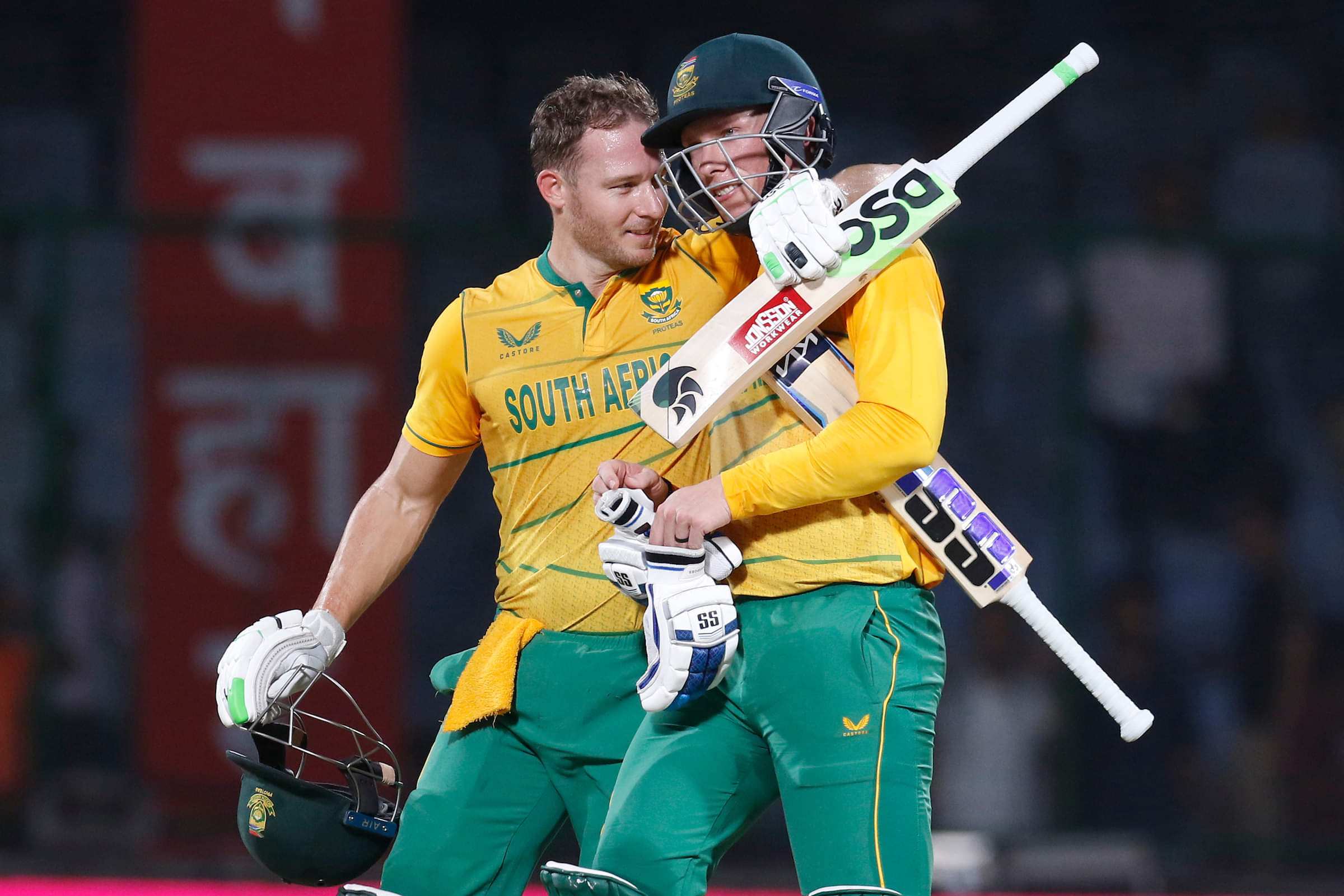 Bavuma praises Miller and Van der Dussen after first T20I win