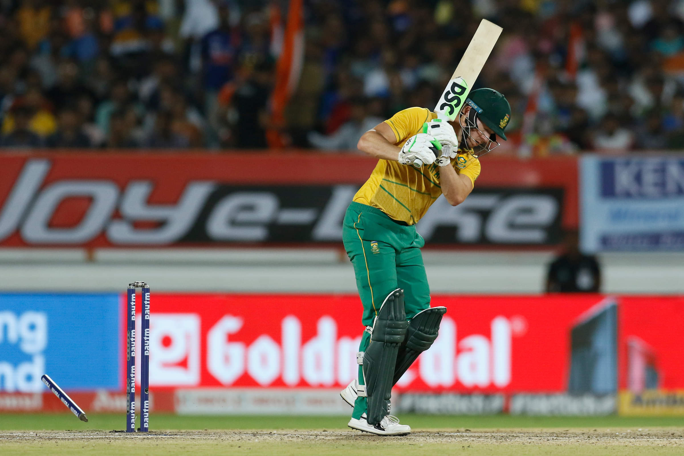 South Africa lacked proactiveness, says Maharaj after fourth T20I loss