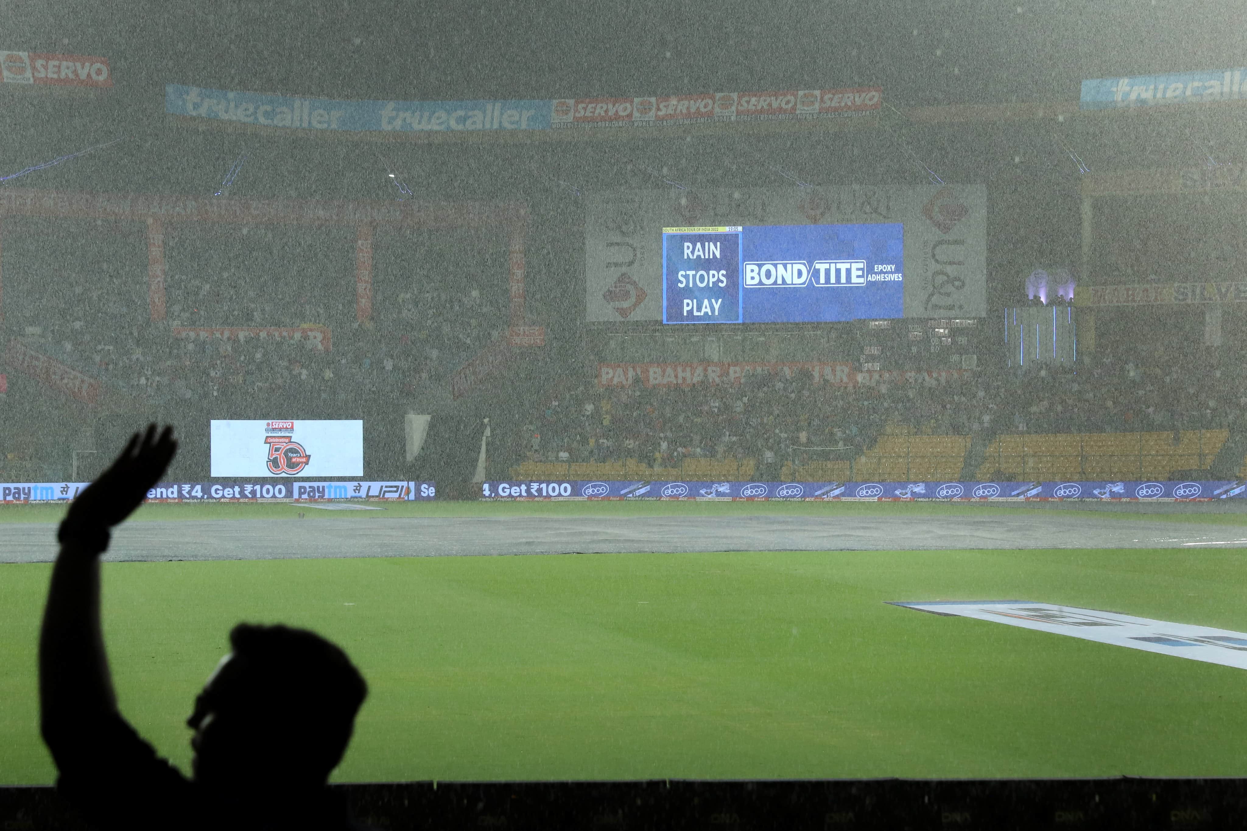 Persistent rain in Bengaluru plays spoil-sport as series ends 2-2
