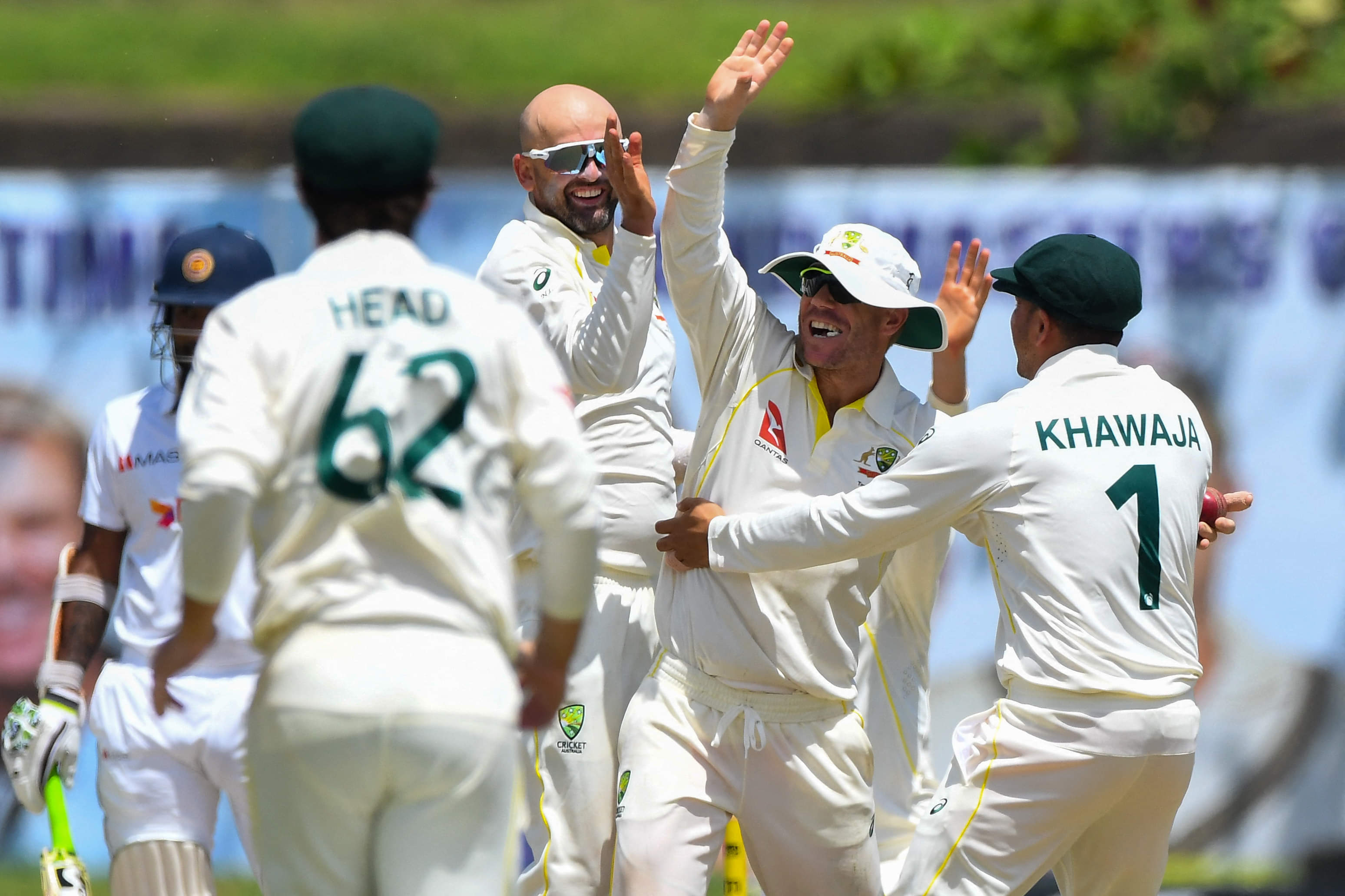 Australian spinners shine in a statement win at Galle
