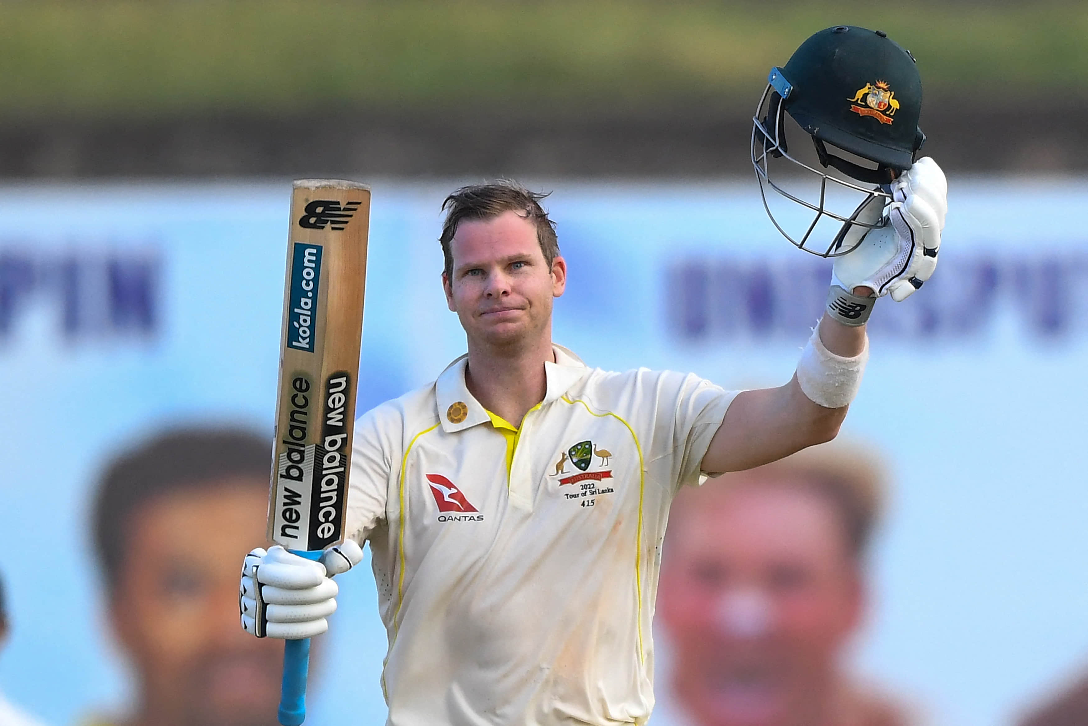 Smith, Labuschagne tons guide Australia to 298/5 on day one