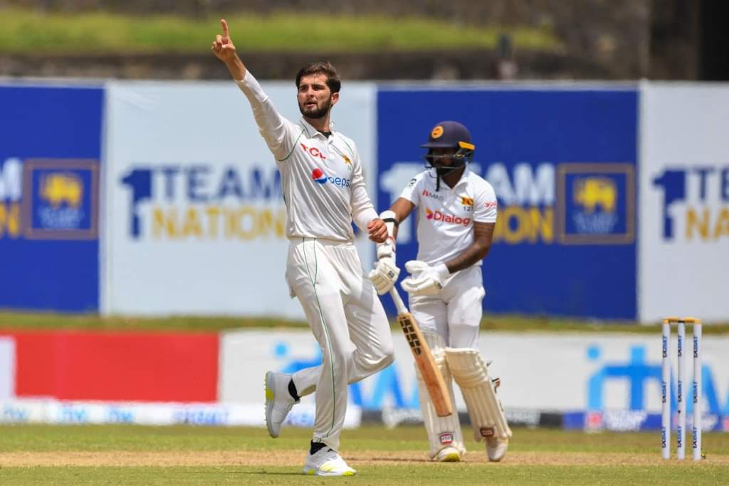 Sri Lanka hit back after Shaheen's four-fer in Galle