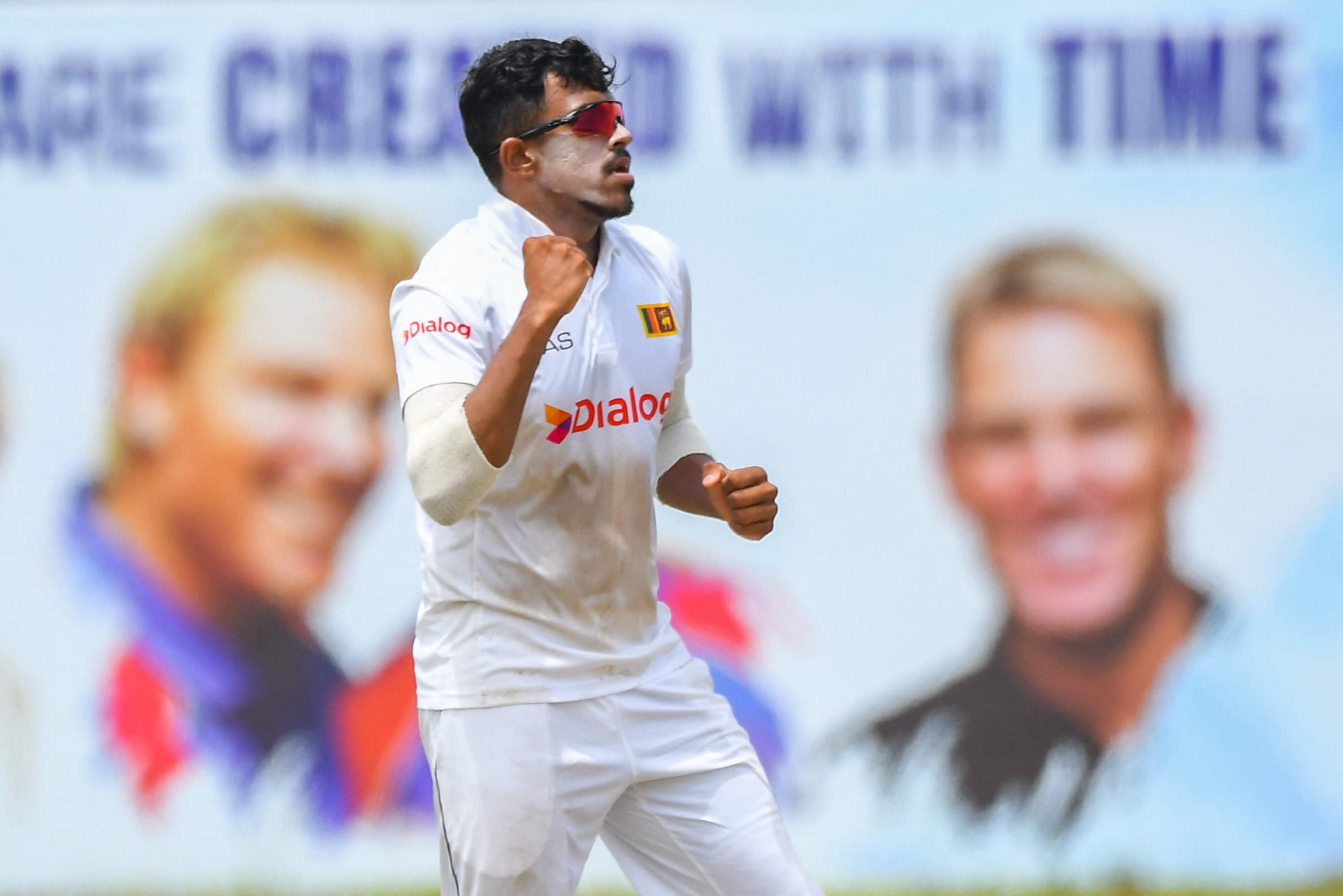 Injured Maheesh Theekshana ruled out of second Pakistan Test