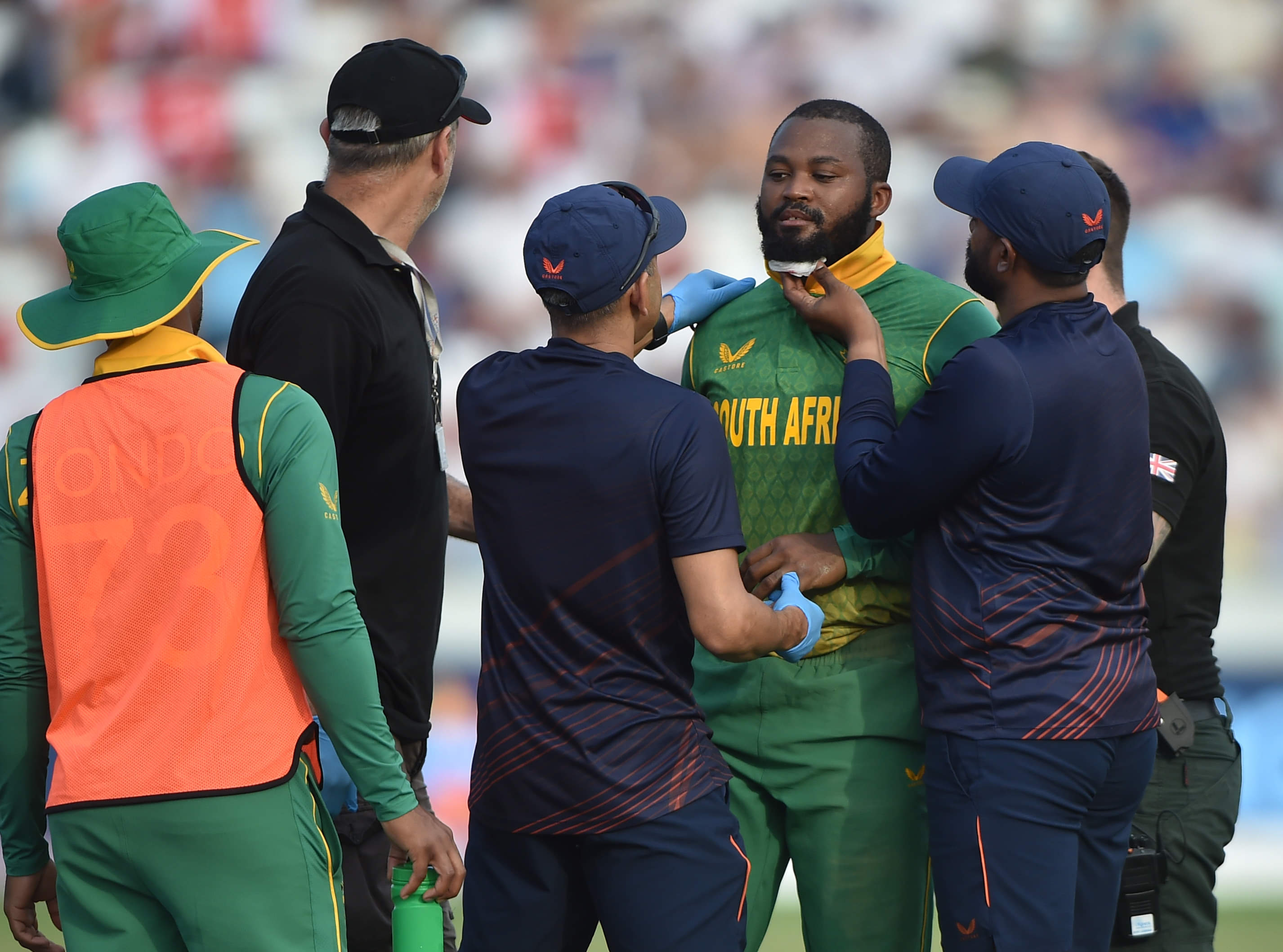 Andile Phehlukwayo ruled out of rest of England ODIs due to concussion