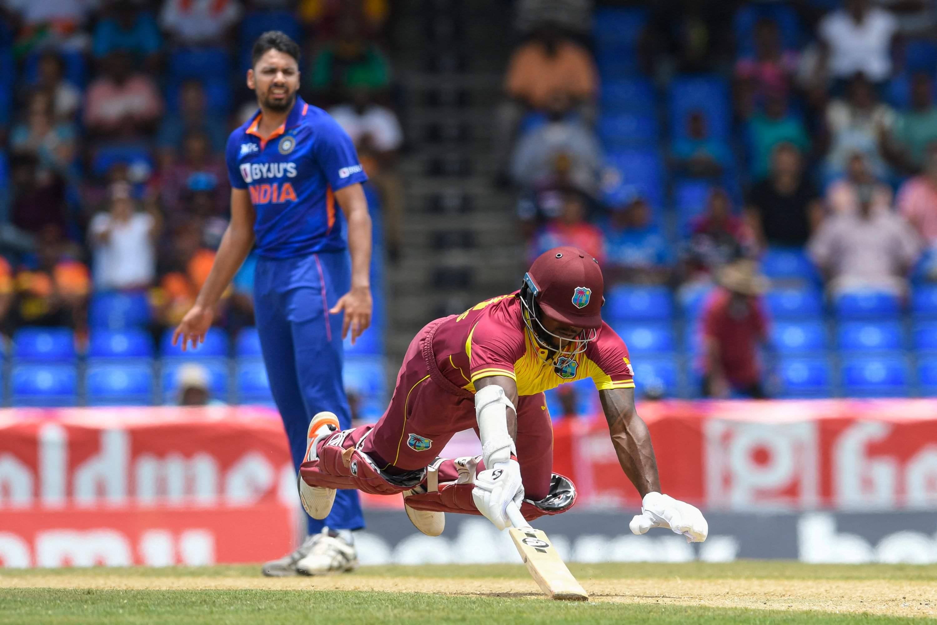 Just bowled hard lengths into this wicket and used the wind : Avesh Khan