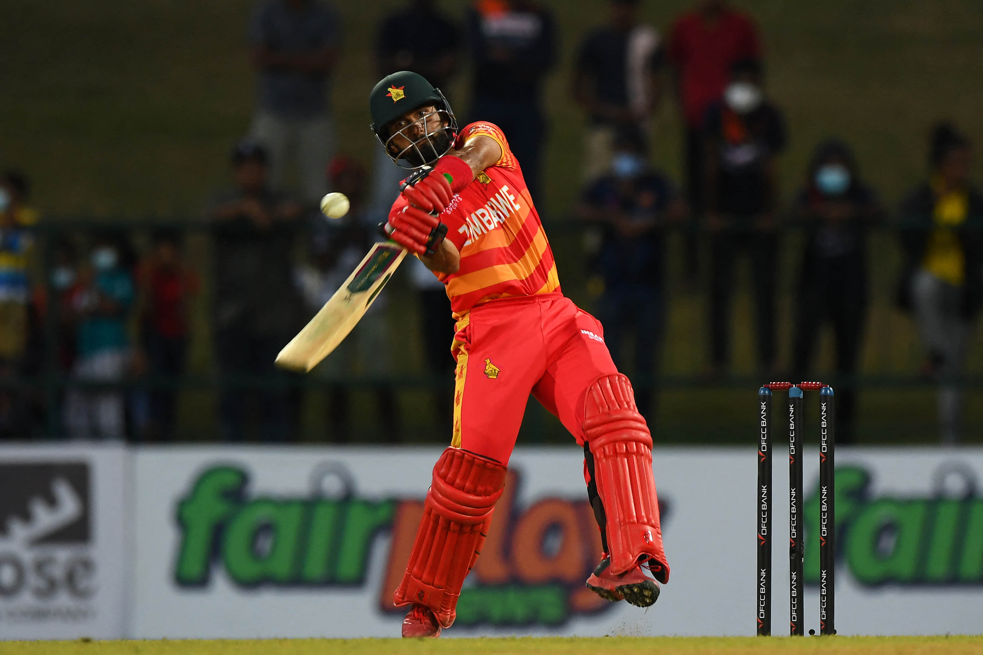Raza slams second ton as Zimbabwe clinch ODI series