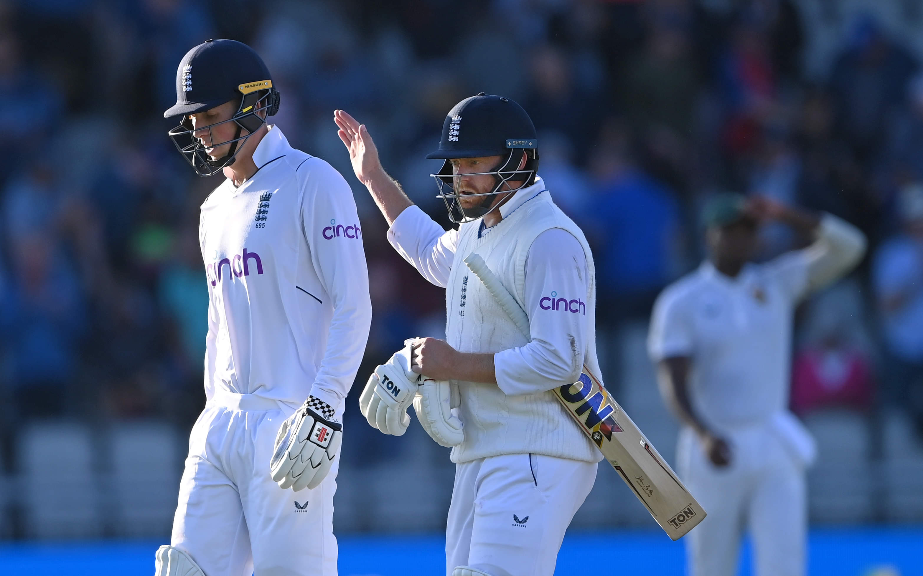 Zak Crawley and Jonny Bairstow help England dominate Day 1