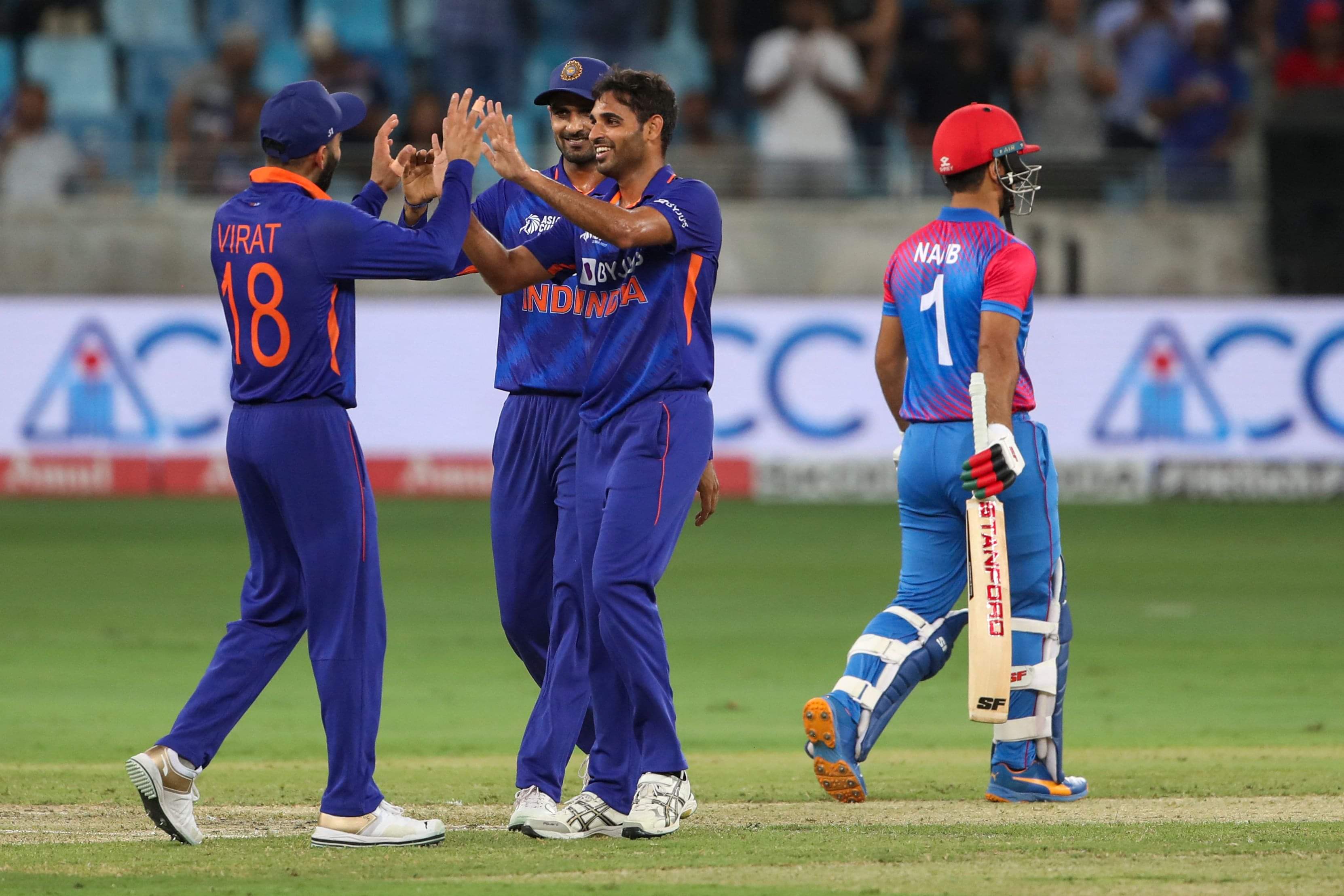 Stats: Kohli and Bhuvneshwar shatter records to hand India a massive win