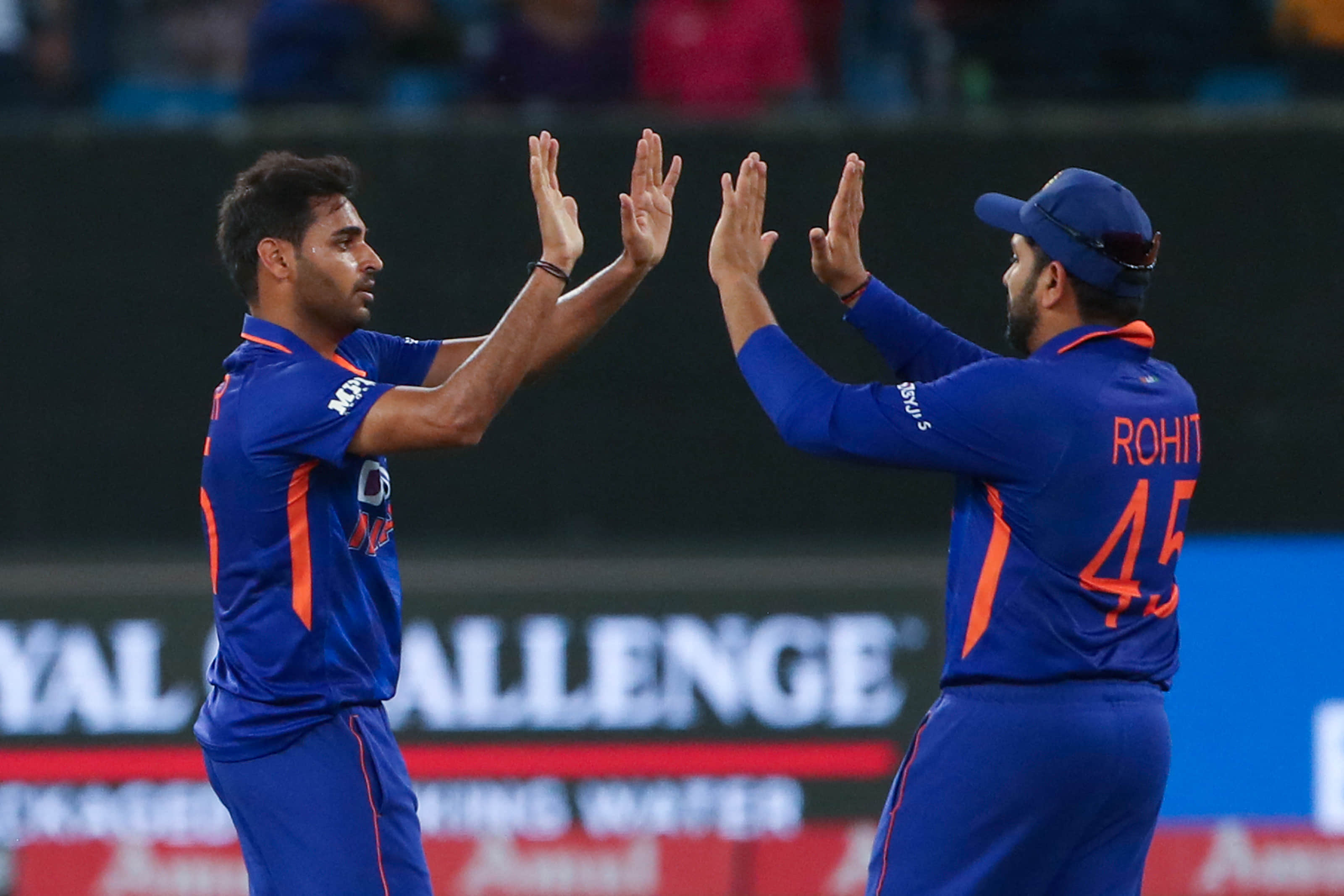 "Important we give him that space" - Rohit on Bhuvneshwar's struggles at death