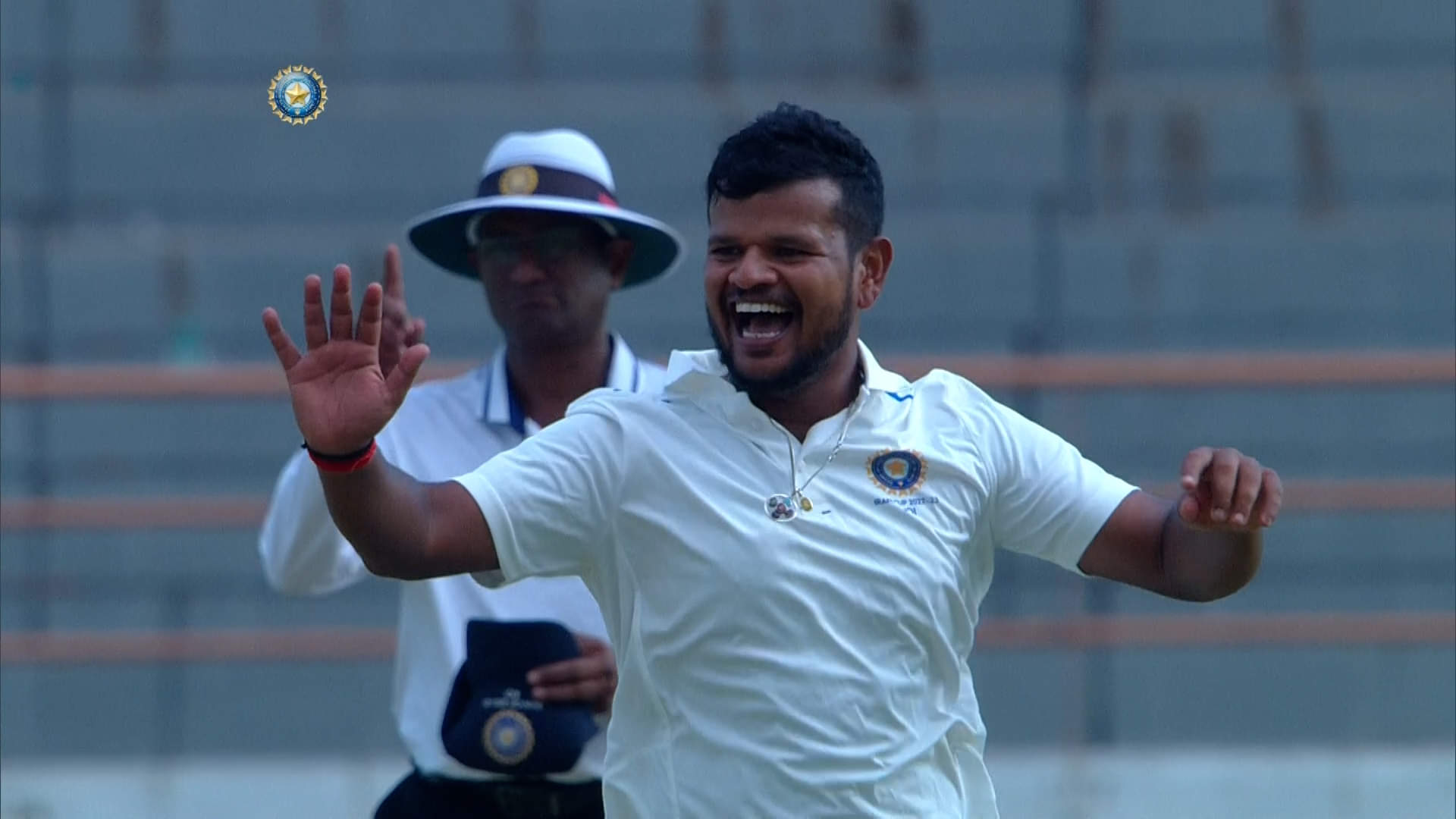 Saurabh Kumar's all-round show puts ROI in firm control in Irani Cup