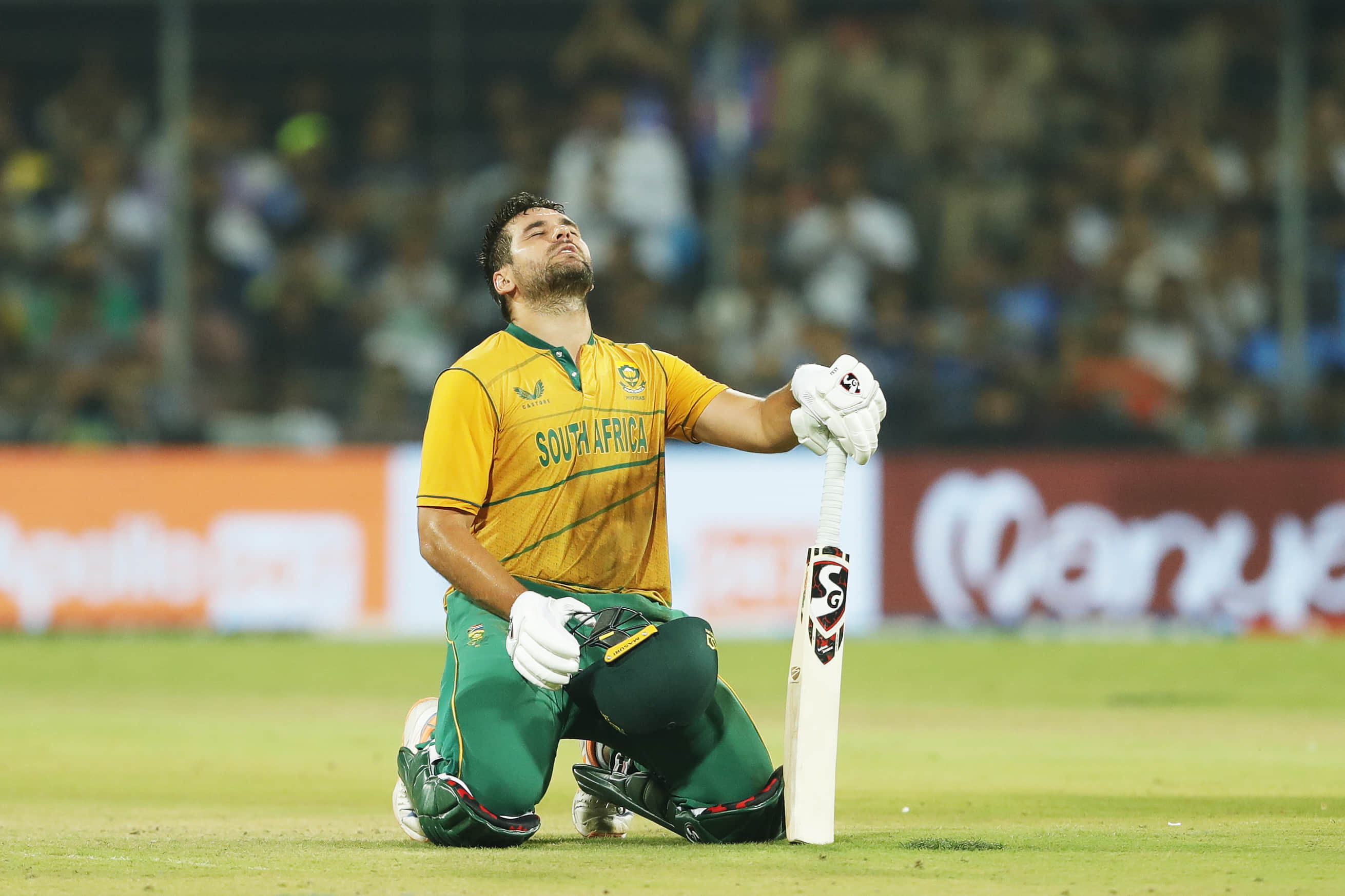 Rilee Rossouw, back to what he does best