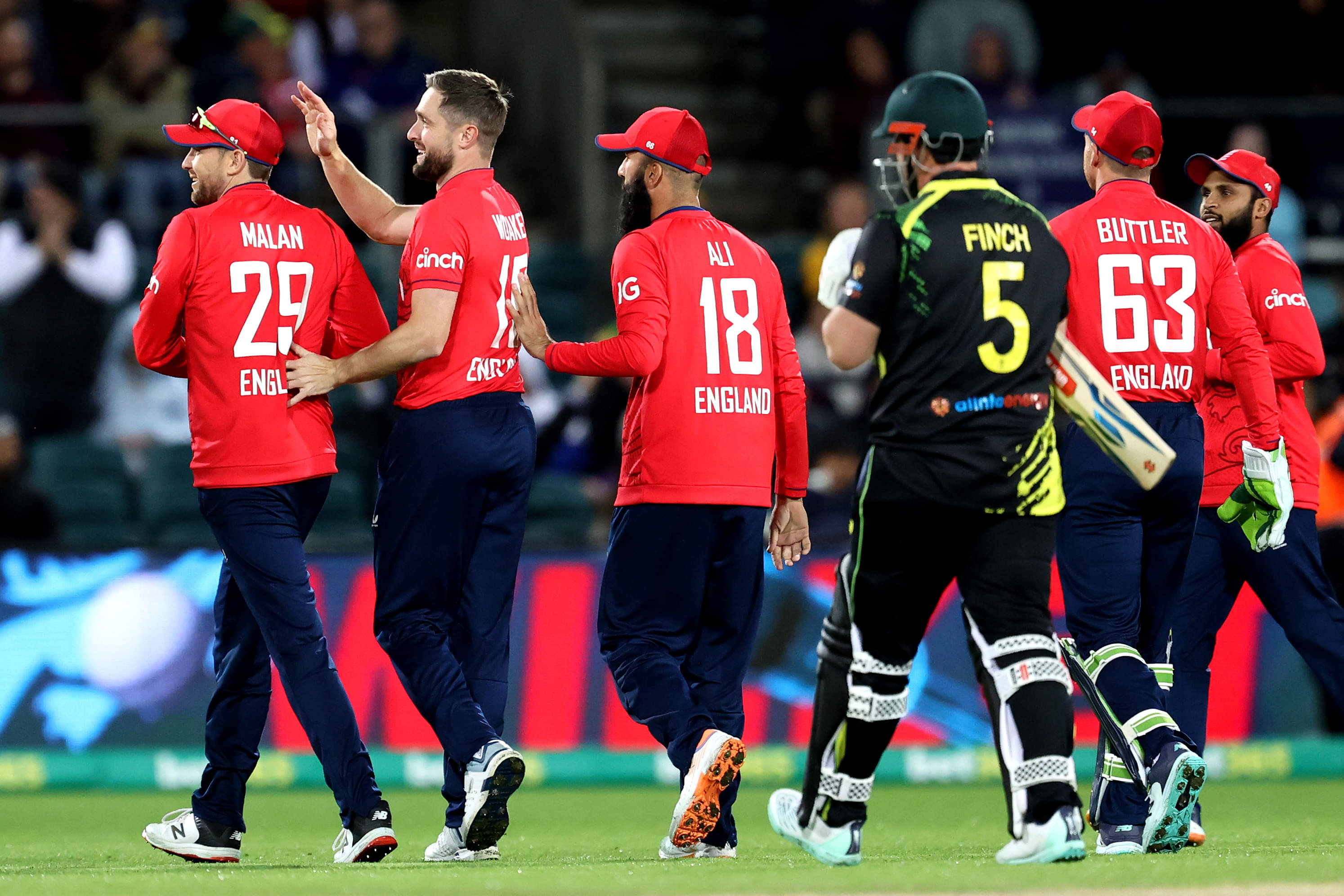 Australia were outplayed by England in all three games, admits Finch