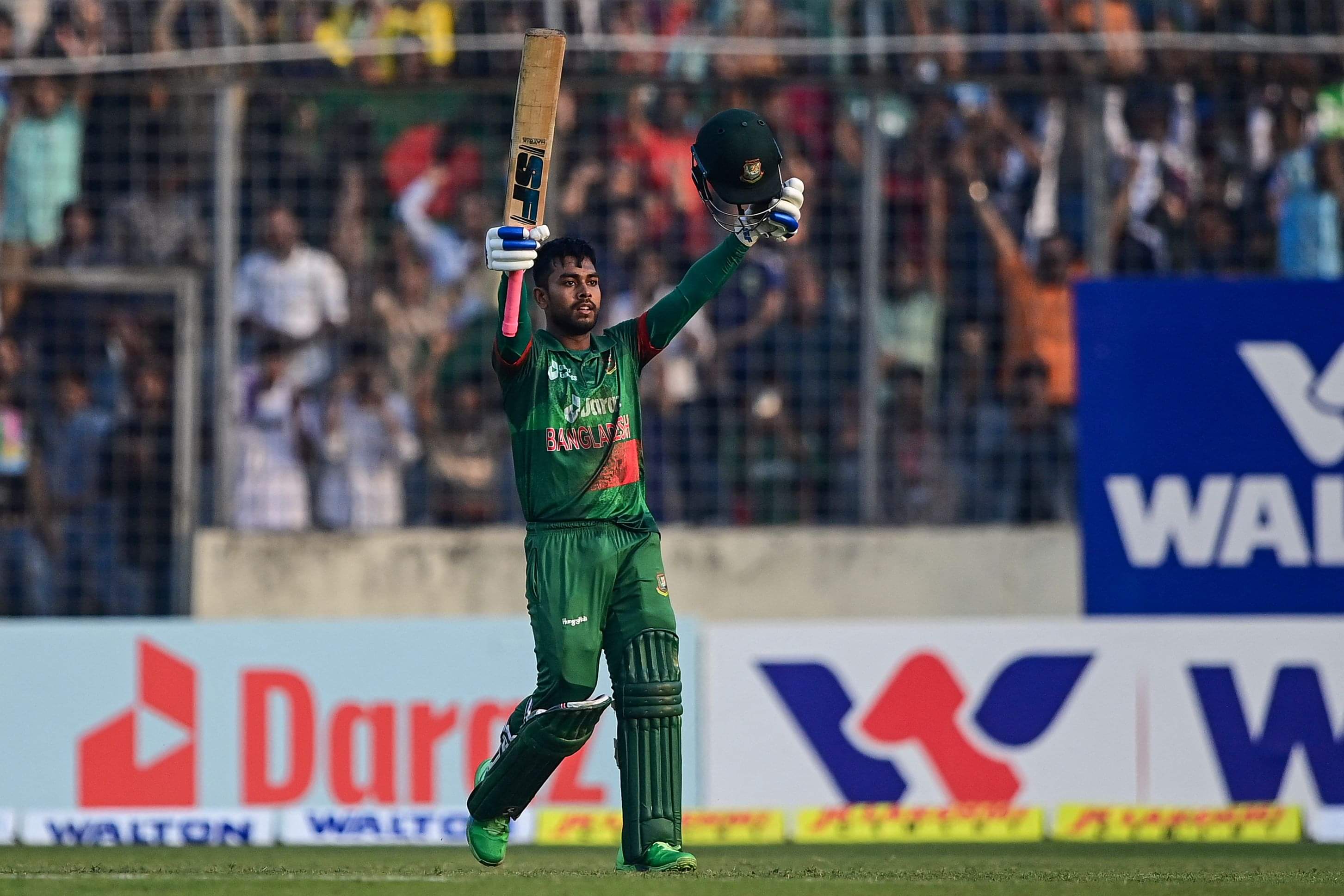 Mehidy marks his batting leap with monumental ton