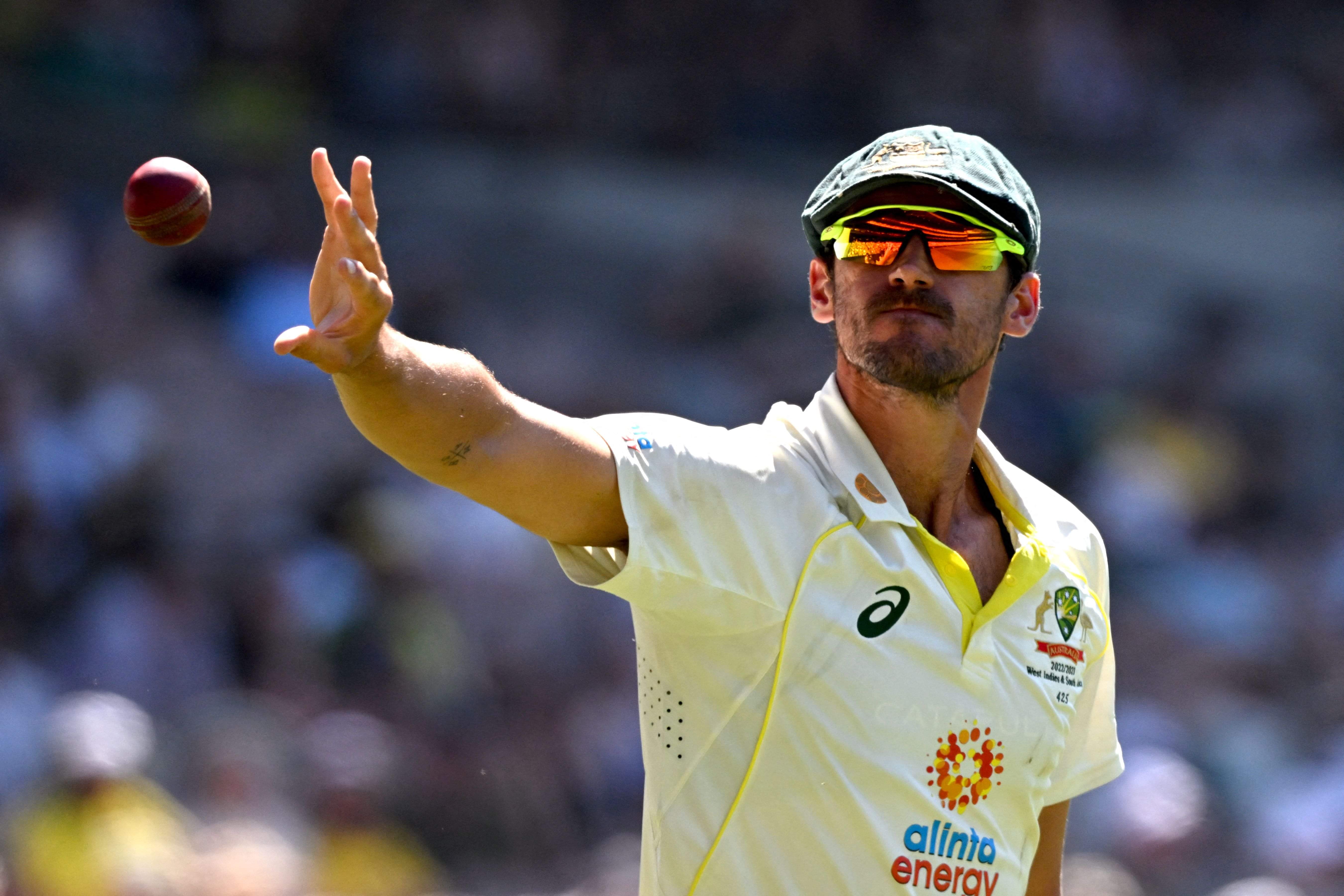 Mitchell Starc sent for scans following finger injury