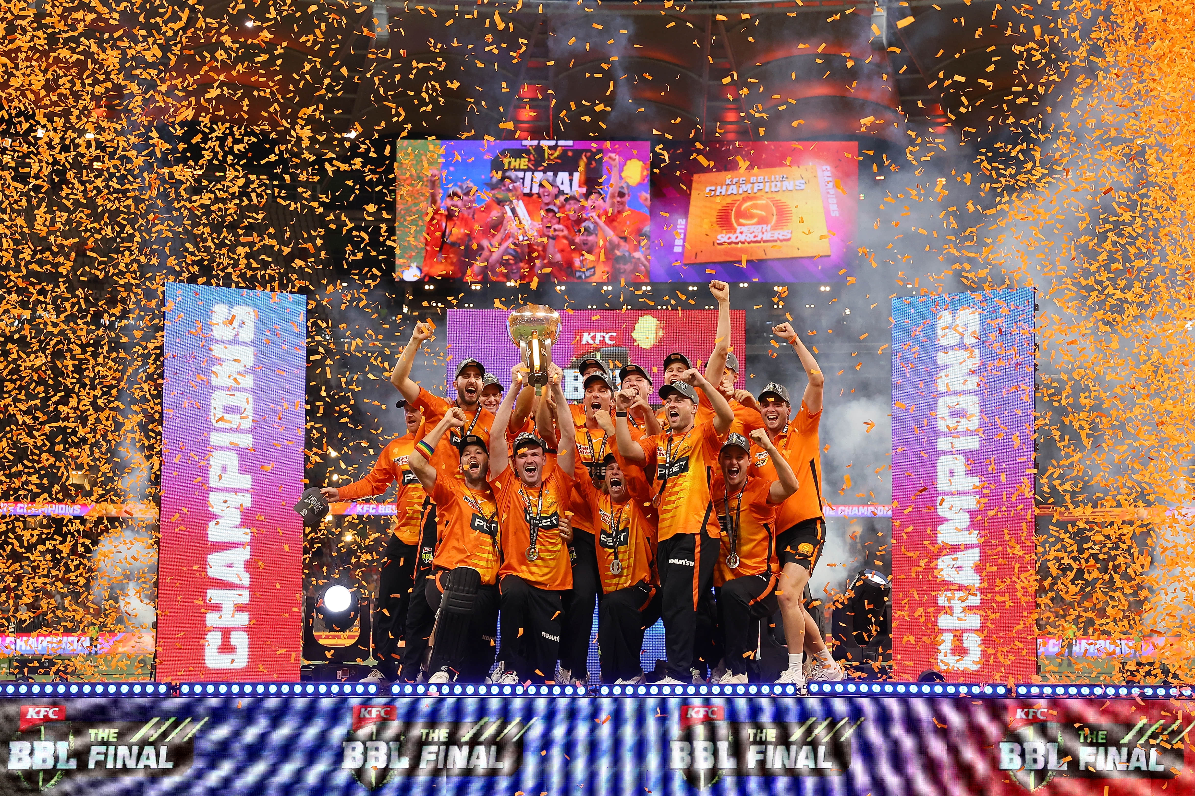 Scorchers beat Heat to win fifth Big Bash League title