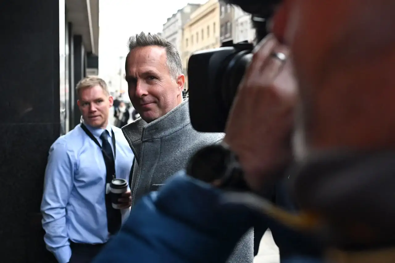 Vaughan denies racist comment at cricket hearing