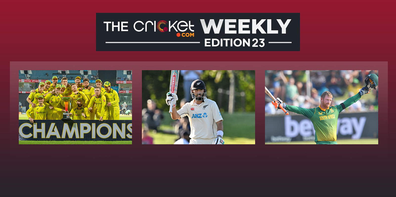 The Cricket.com Weekly - Edition 23