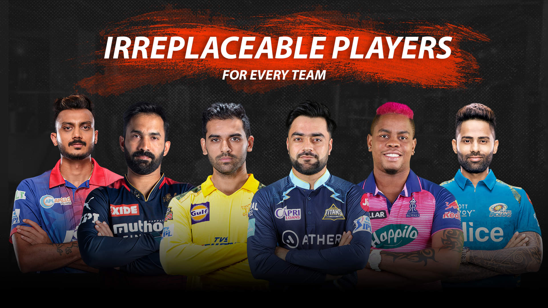 IPL 2023: The Irreplaceables ft. Surya, Rashid, Axar, DK
