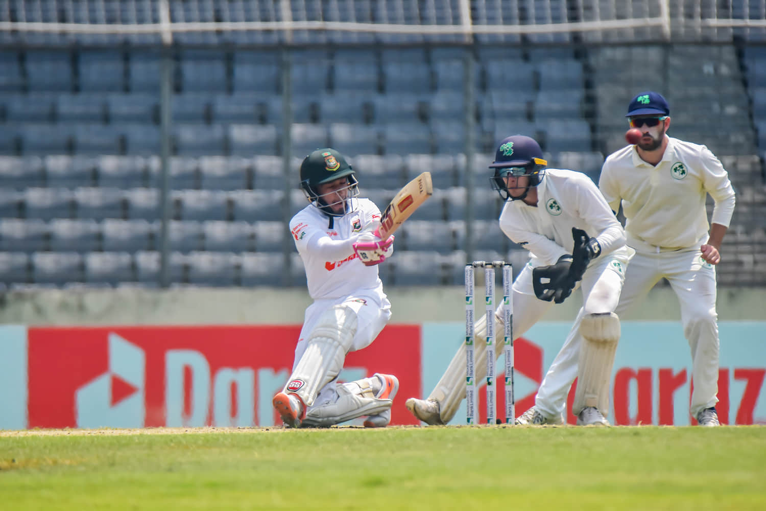 Mushfiqur guides Bangladesh home in Ireland Test
